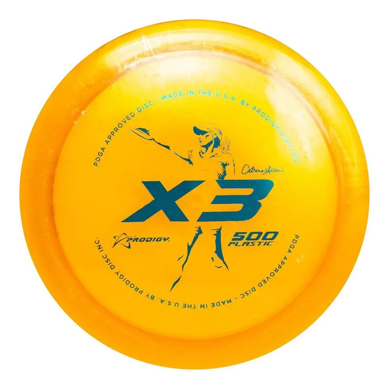 Prodigy X3 Distance Driver | 500 Plastic | Disc Golf