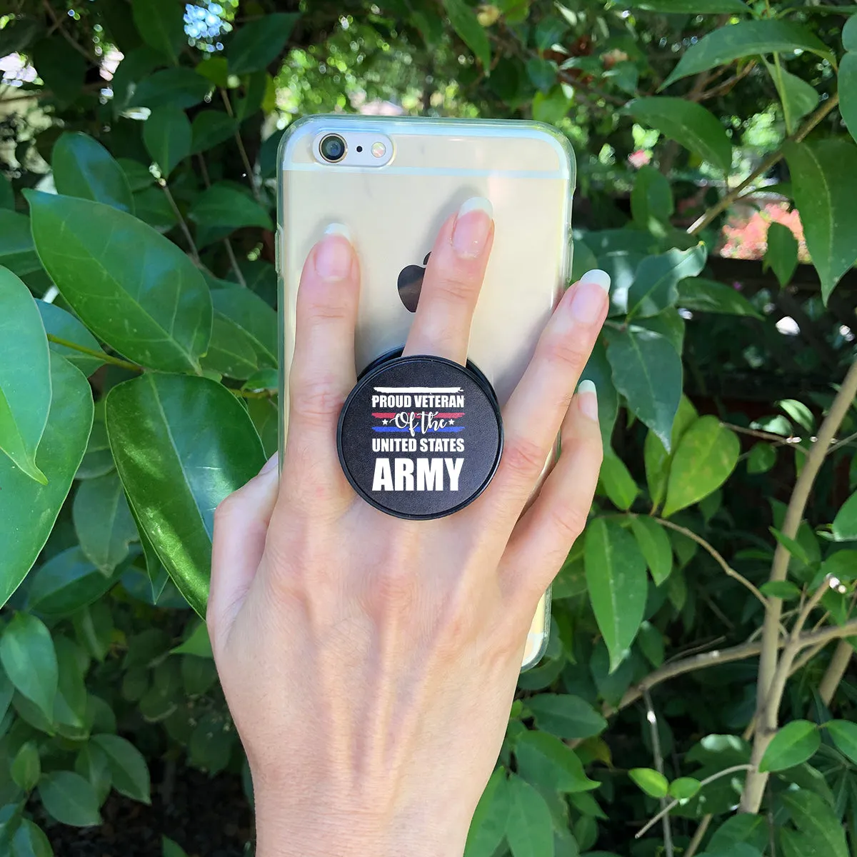 Proud Veteran Phone Grip - Best Phone Grip for Veterans | Durable and Stylish