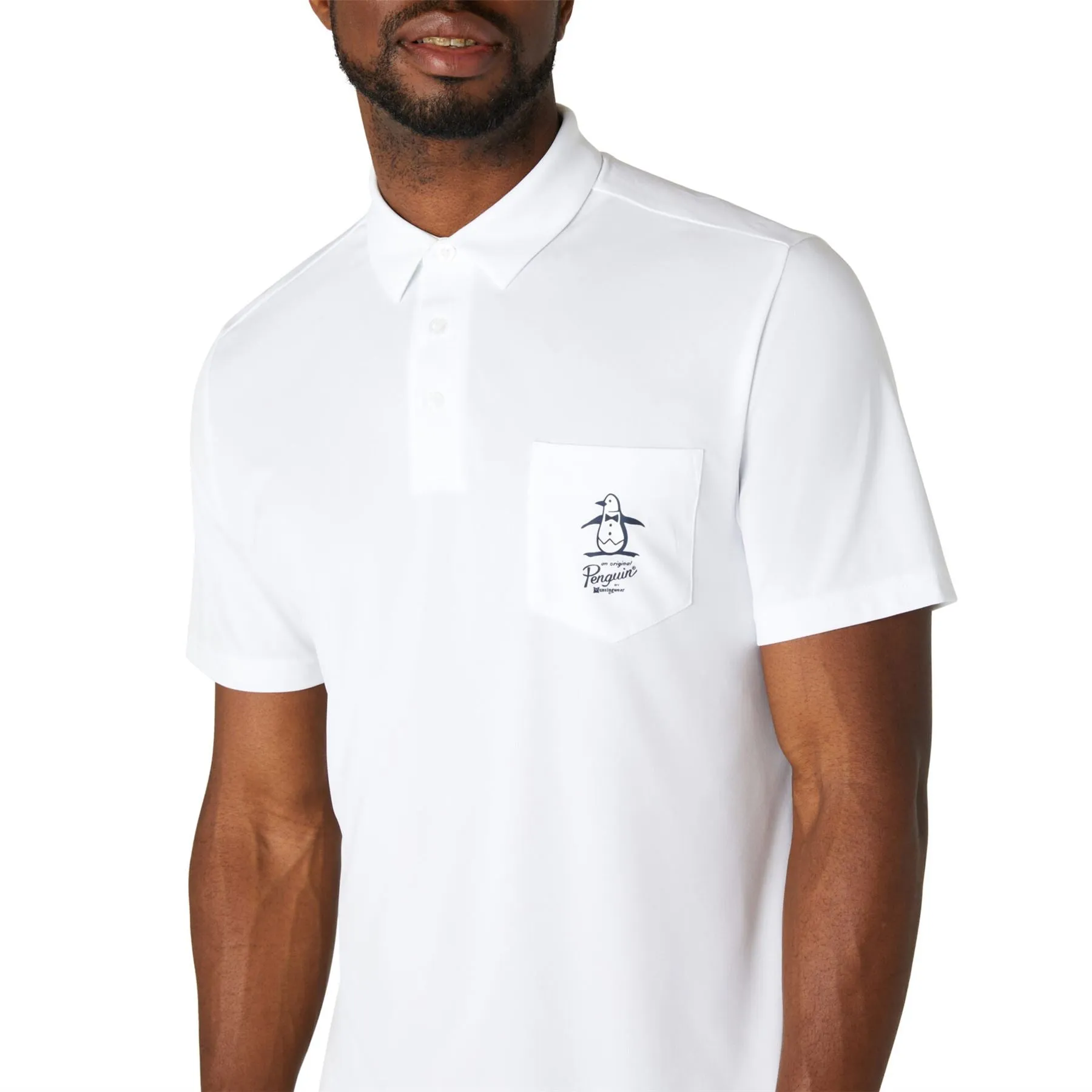 Quiet Oxford Polo Bright White