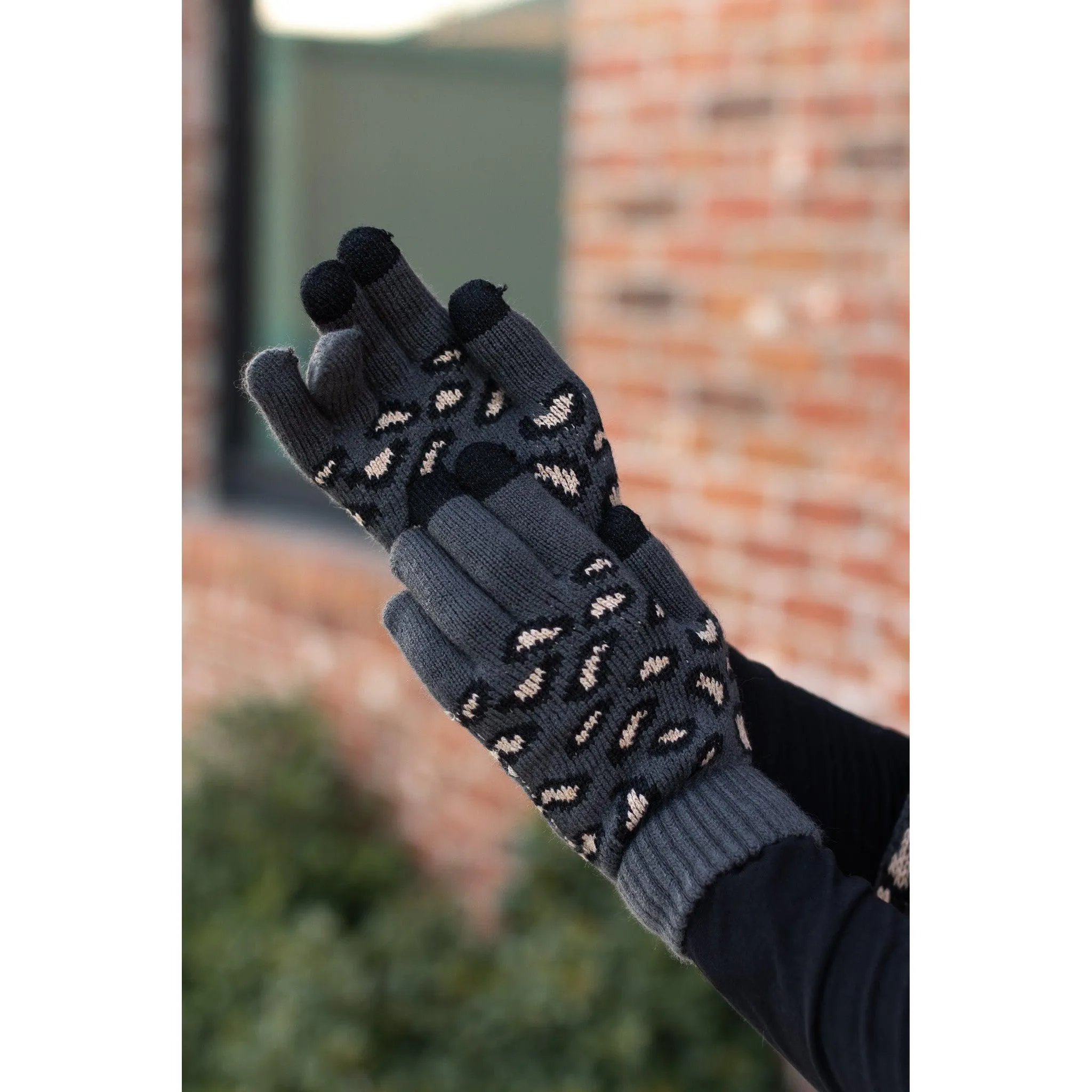 Ready for shipping | Sophie - Leopard Gloves