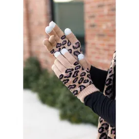 Ready for shipping | Sophie - Leopard Gloves