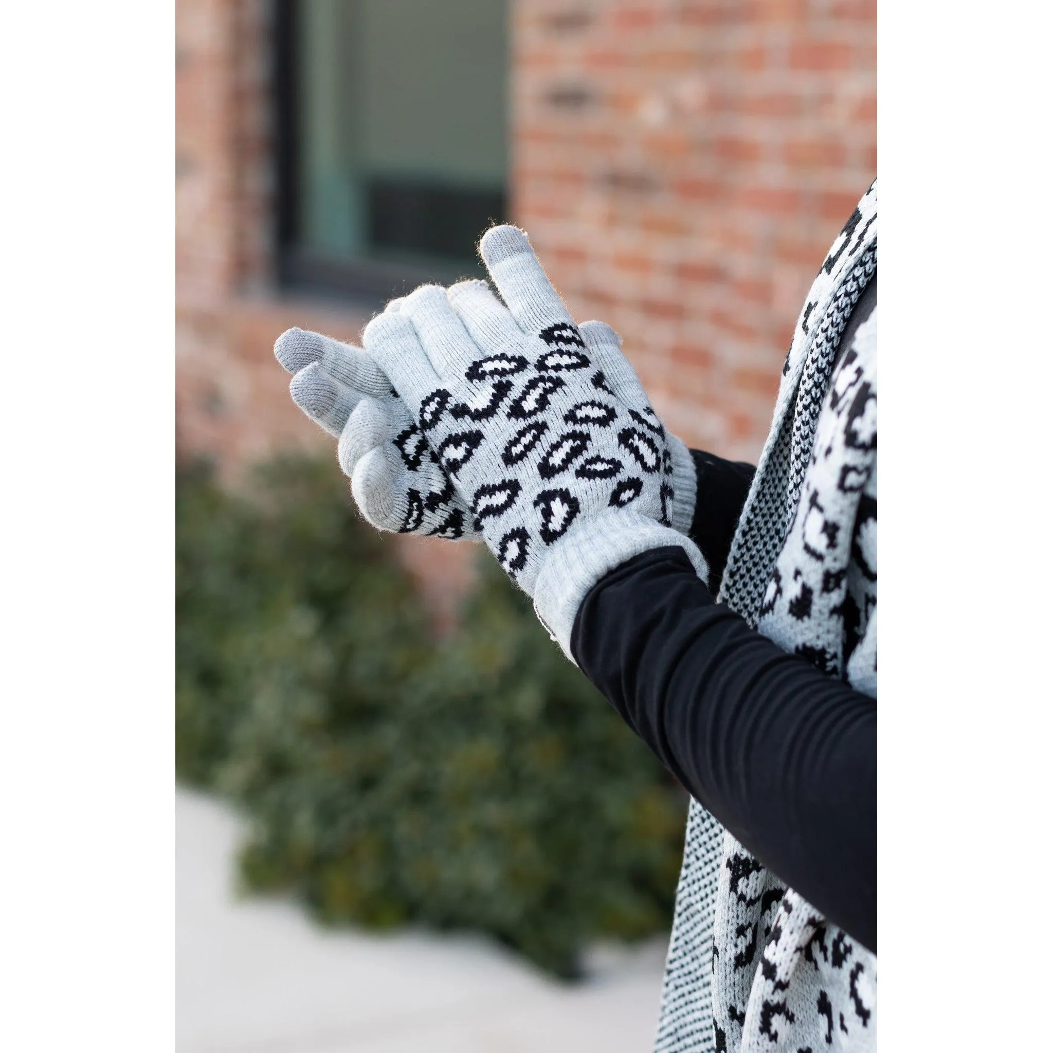 Ready for shipping | Sophie - Leopard Gloves