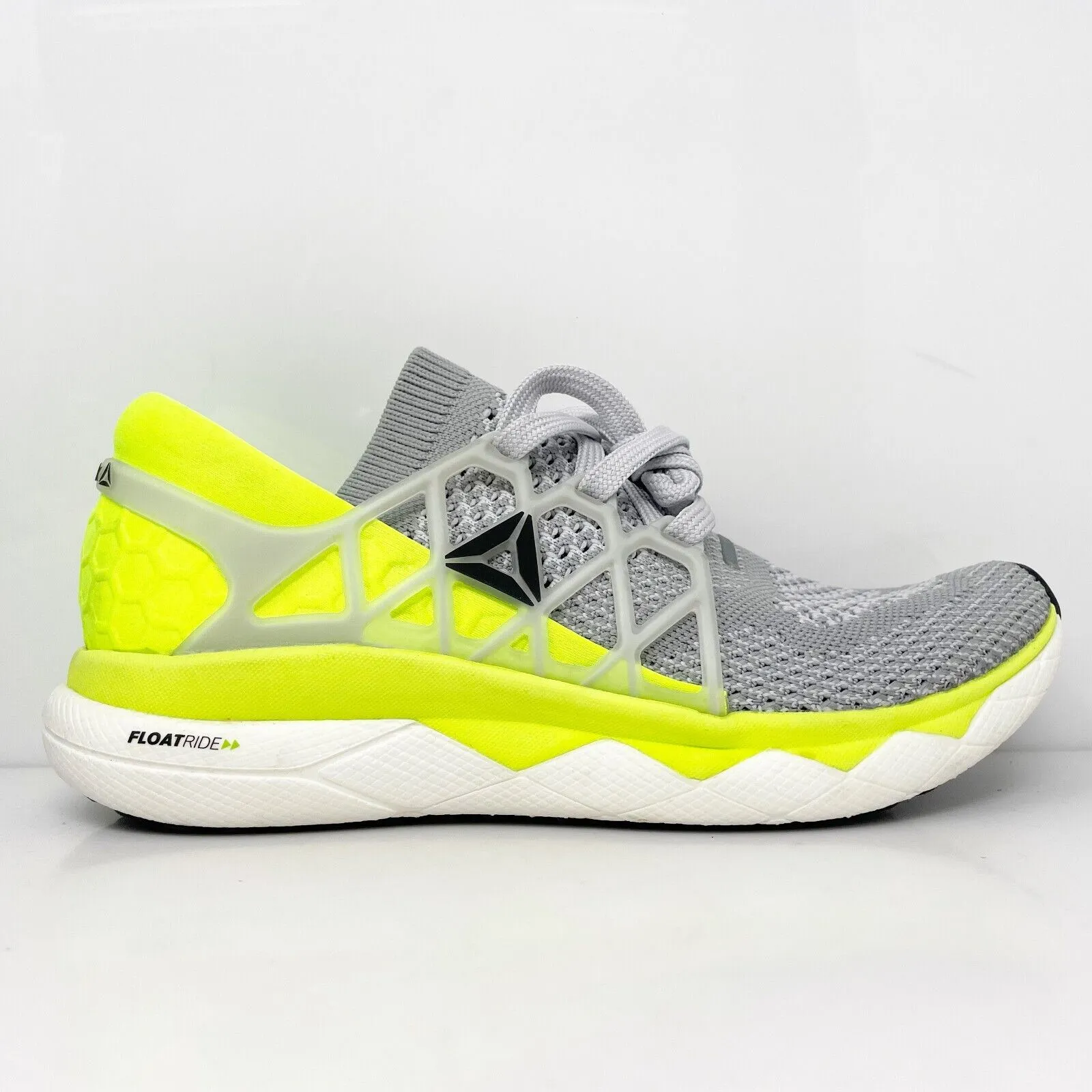 Reebok Womens Floatride Run Ultraknit BS7210 Gray Running Shoes Sneakers Sz 8.5