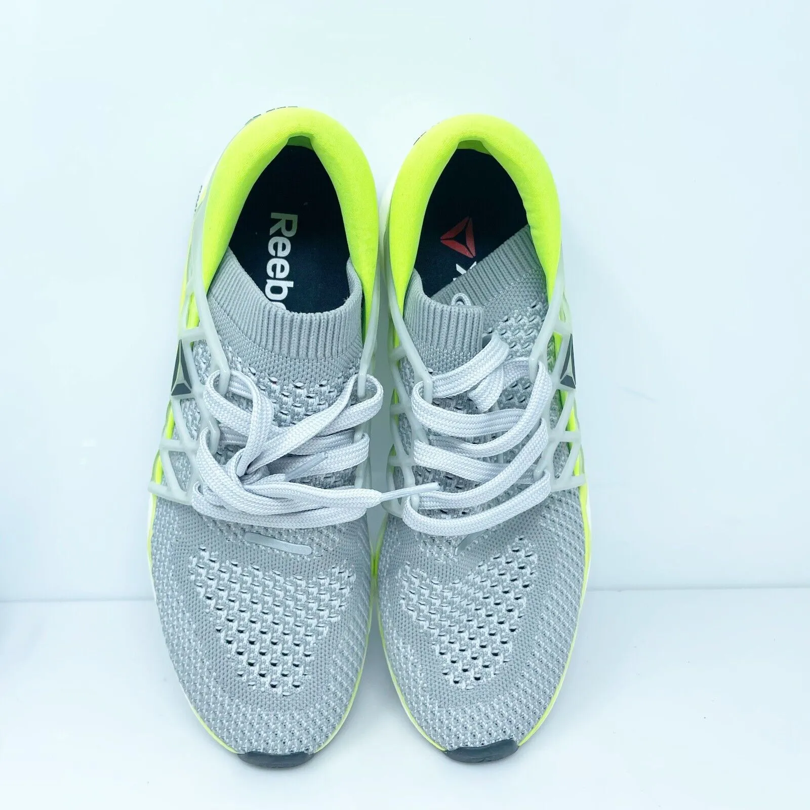 Reebok Womens Floatride Run Ultraknit BS7210 Gray Running Shoes Sneakers Sz 8.5