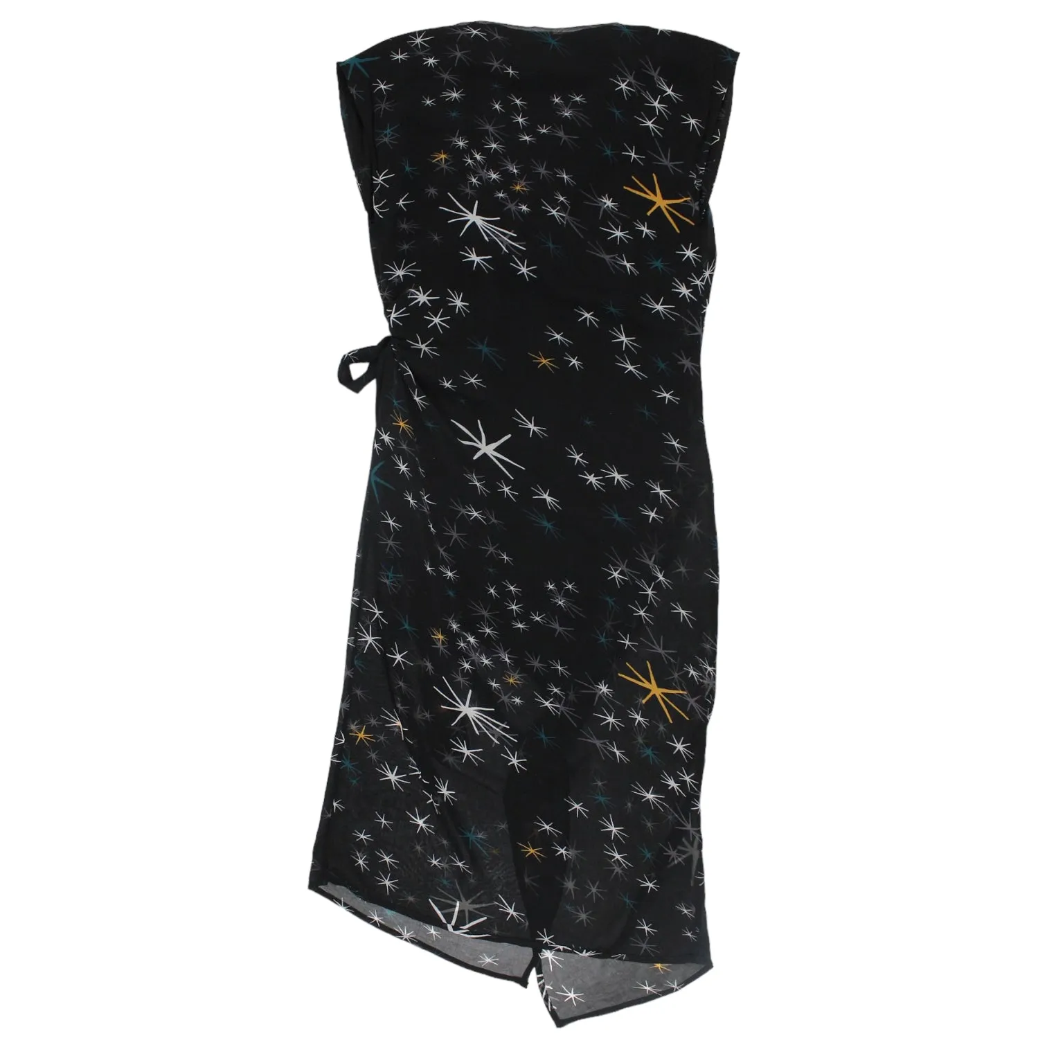 Religion Star Print Wrap Dress