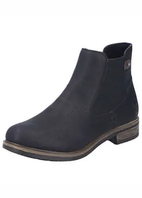 Rieker Black Ankle Boots