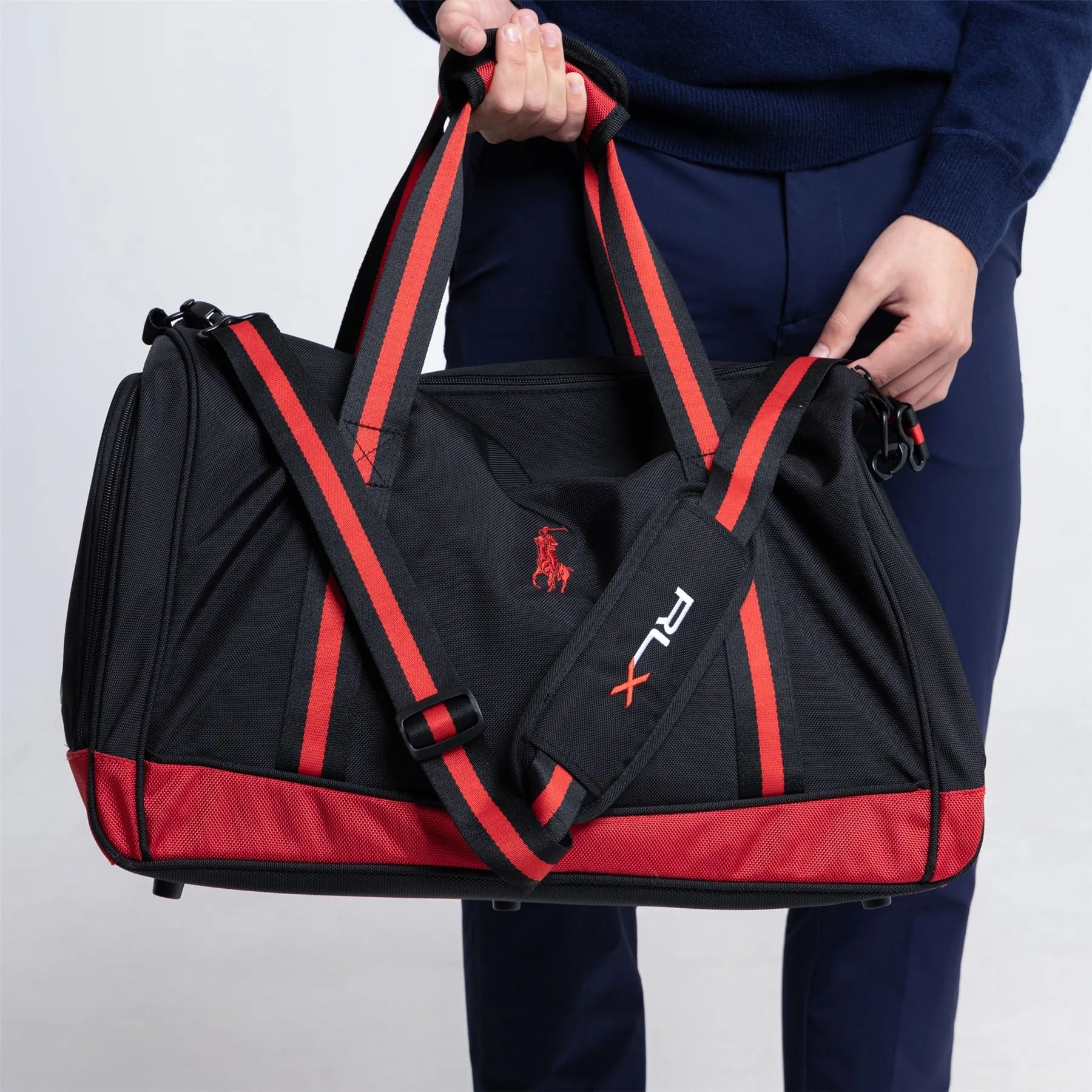 RLX Boston Duffle Bag Black/Red - 2024