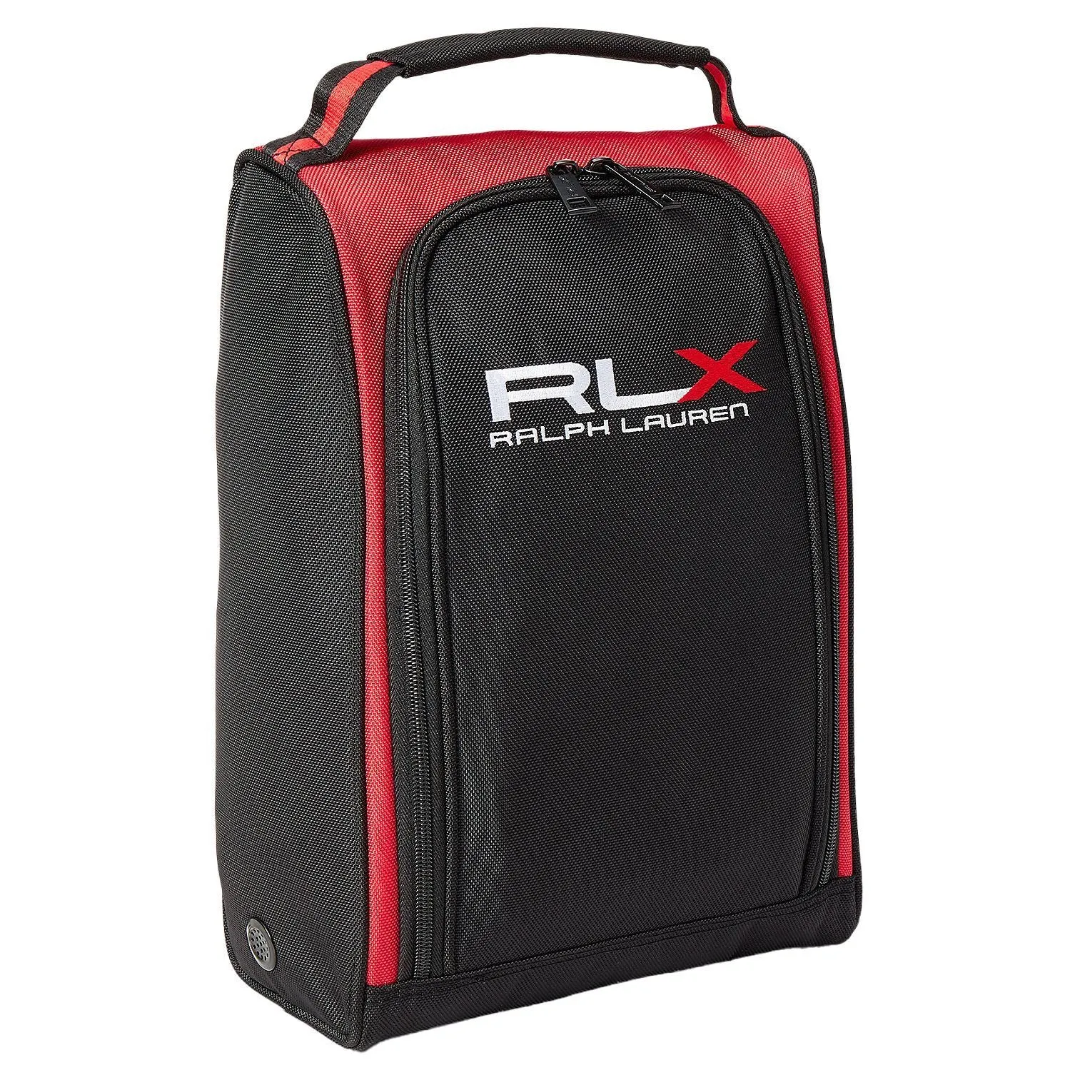 RLX Golf Shoe Bag - Black/Red | 2024