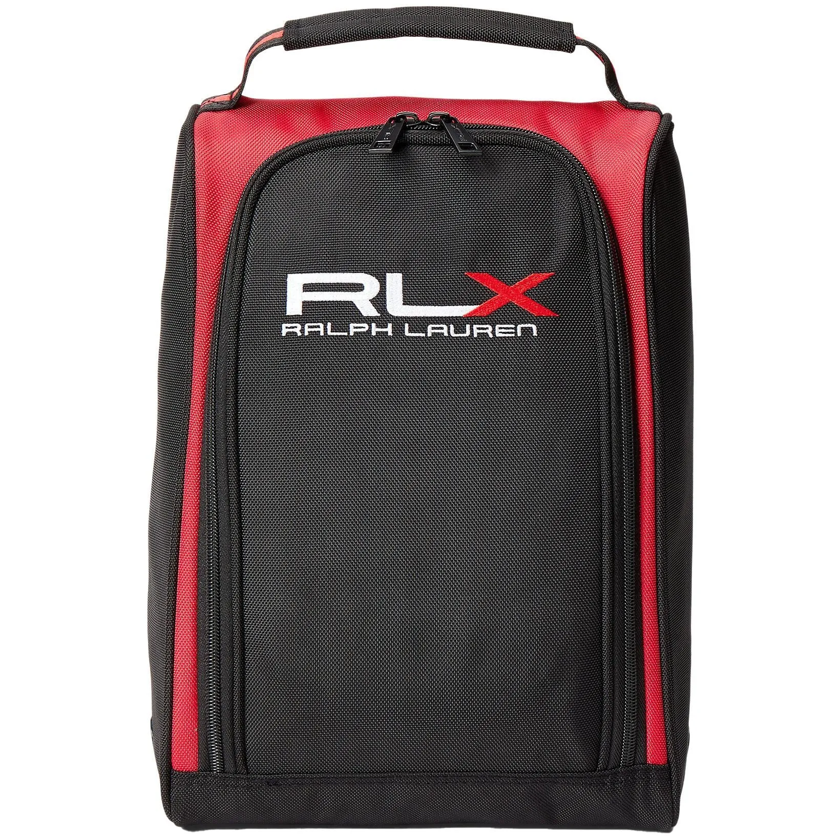 RLX Golf Shoe Bag - Black/Red | 2024