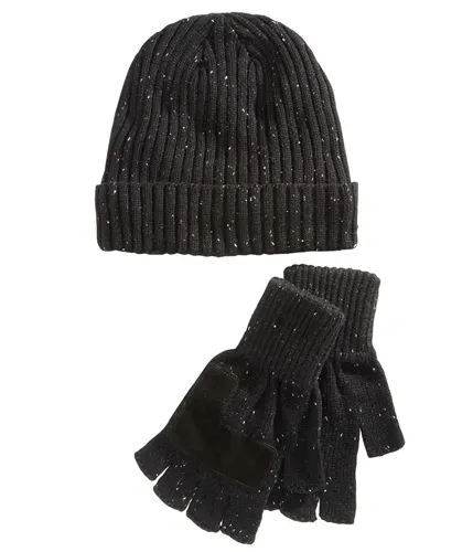 Ryan Seacrest Mens Donegal Beanie Gloves