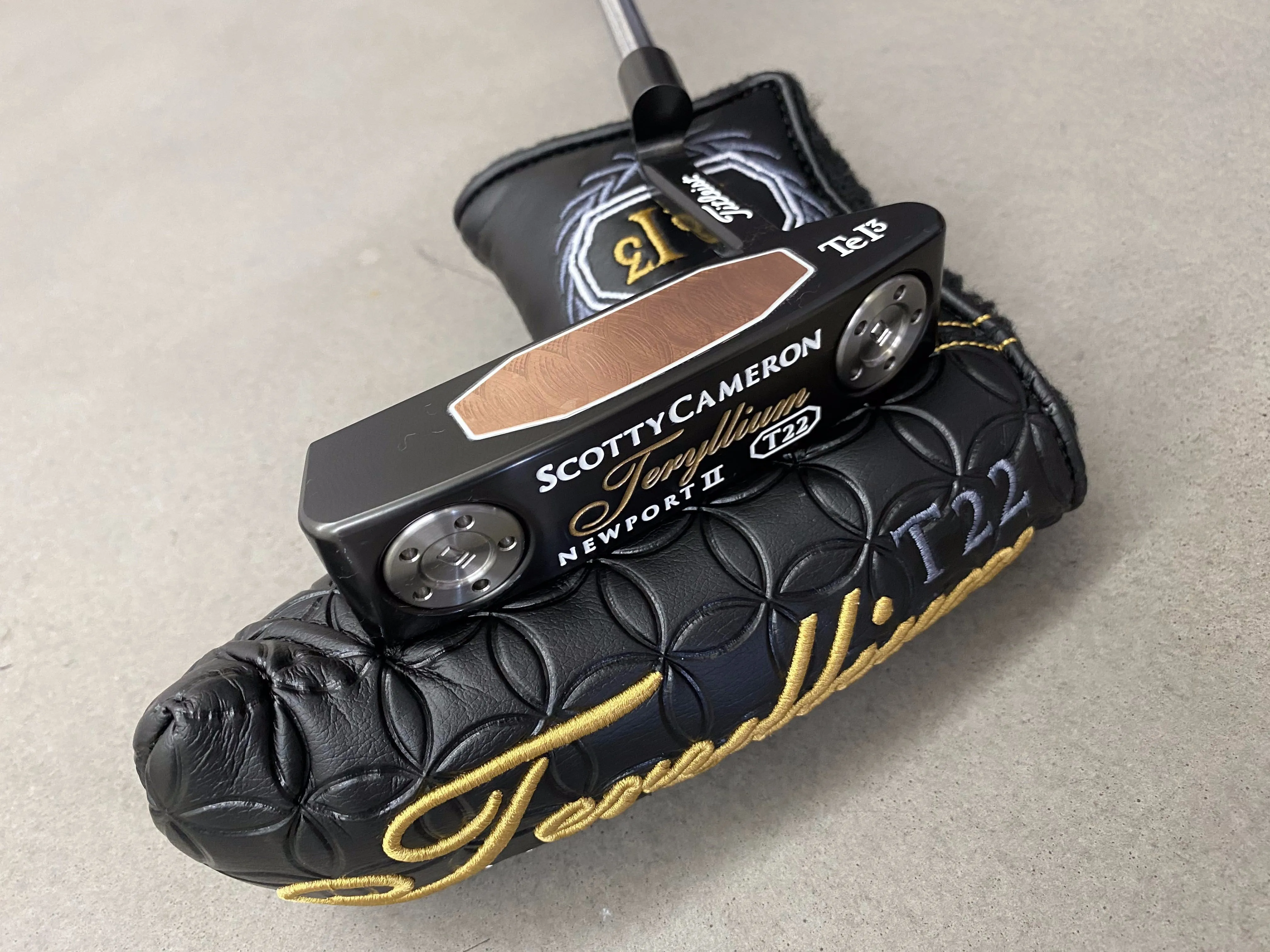 Scotty Cameron Teryllium Newport 2 putter.