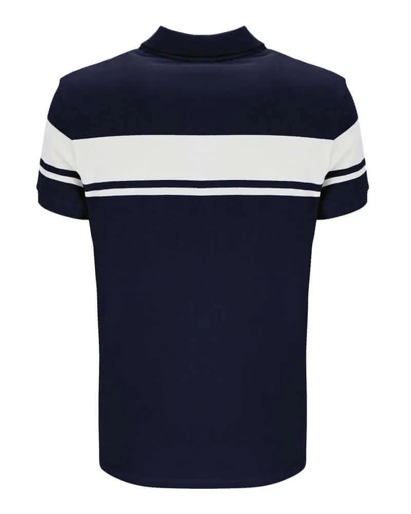 Sergio Tacchini Polo - Maritime Blue-White