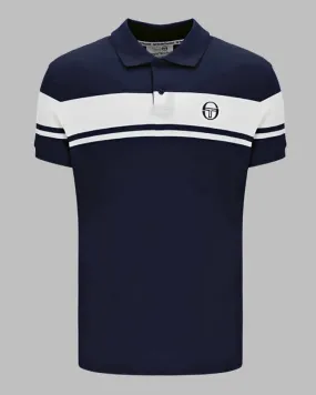 Sergio Tacchini Polo - Maritime Blue-White