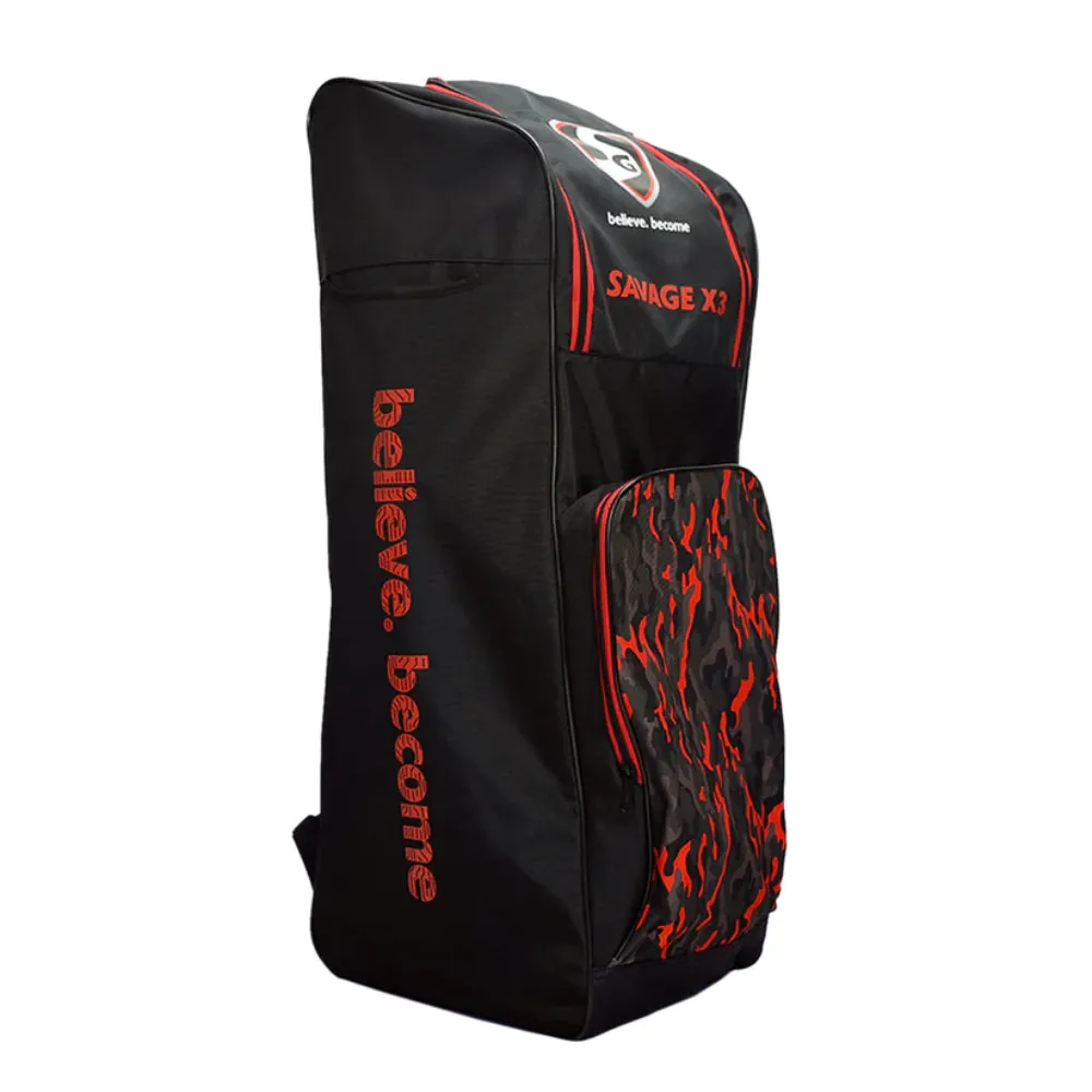 SG Cricket X3 Plus Duffle Bag (Black/Orange)