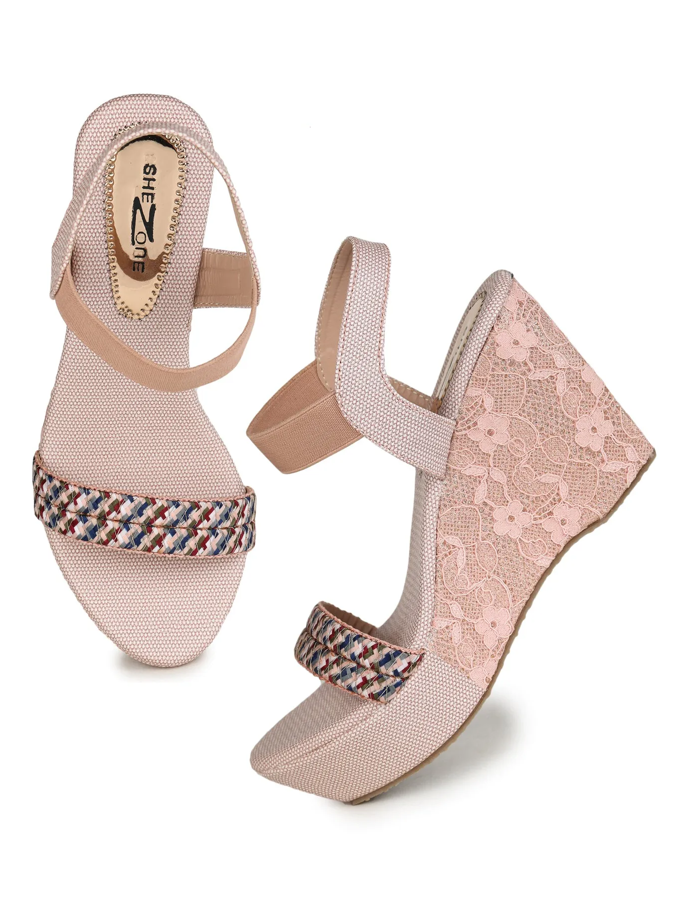 Shezone Peach Women Heels