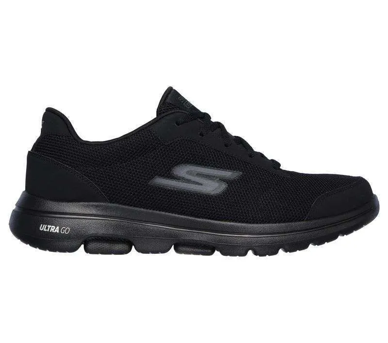 Skechers Men’s GOwalk 5 Demitasse  Shoes- Black