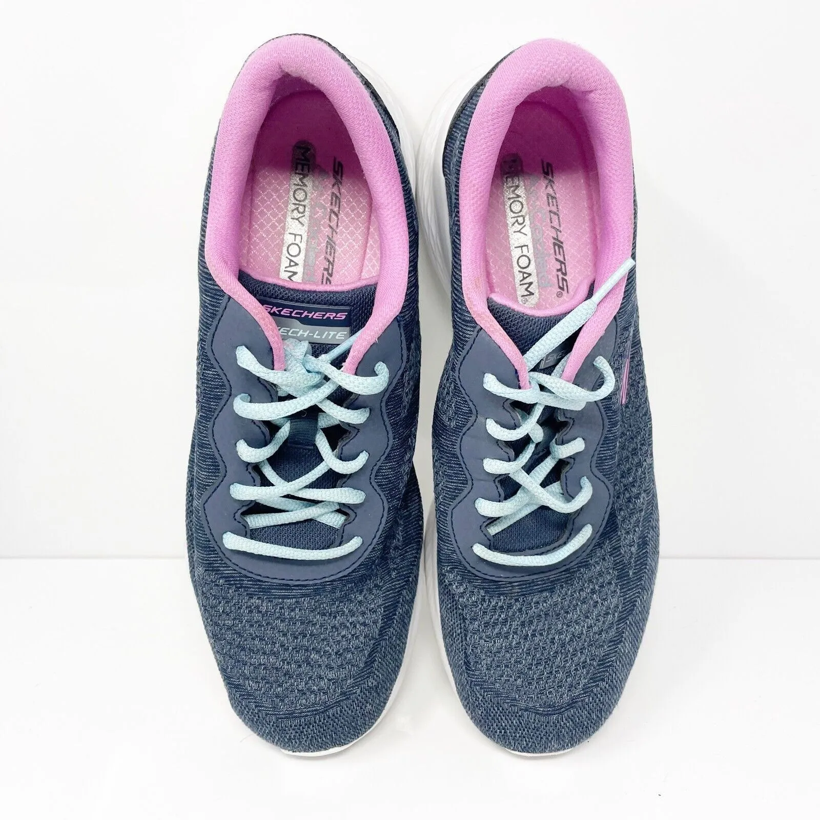 Skechers Womens Skech Lite Pro Cute Debut 150045 Blue Running Shoes Sneakers 9.5