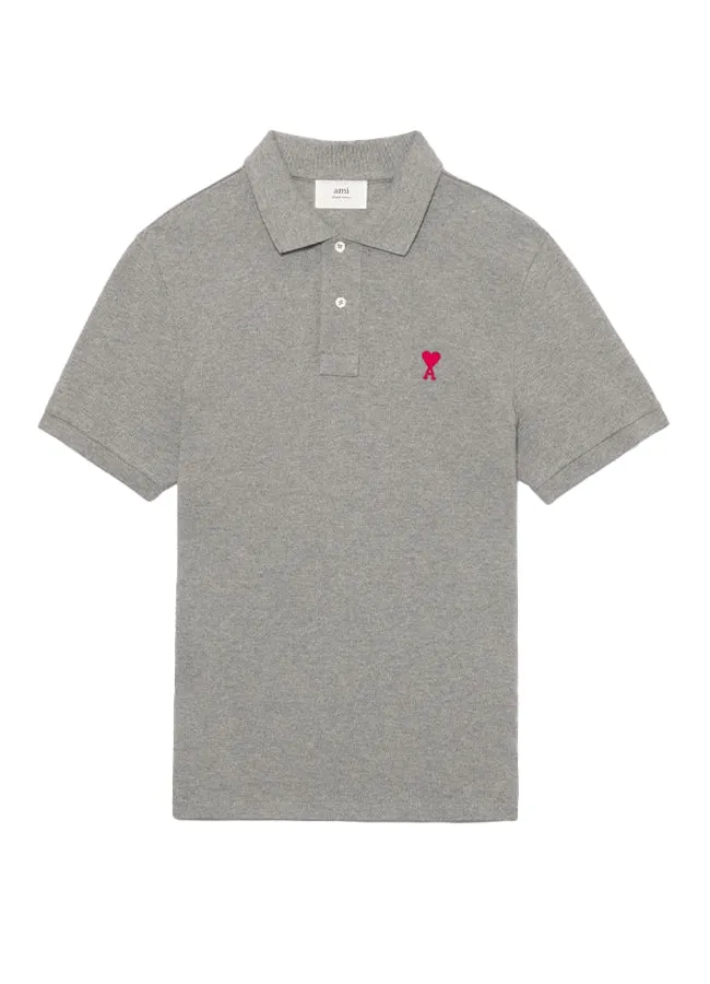 Small Red Polo Shirt with Ami De Coeur Logo HPL001.760