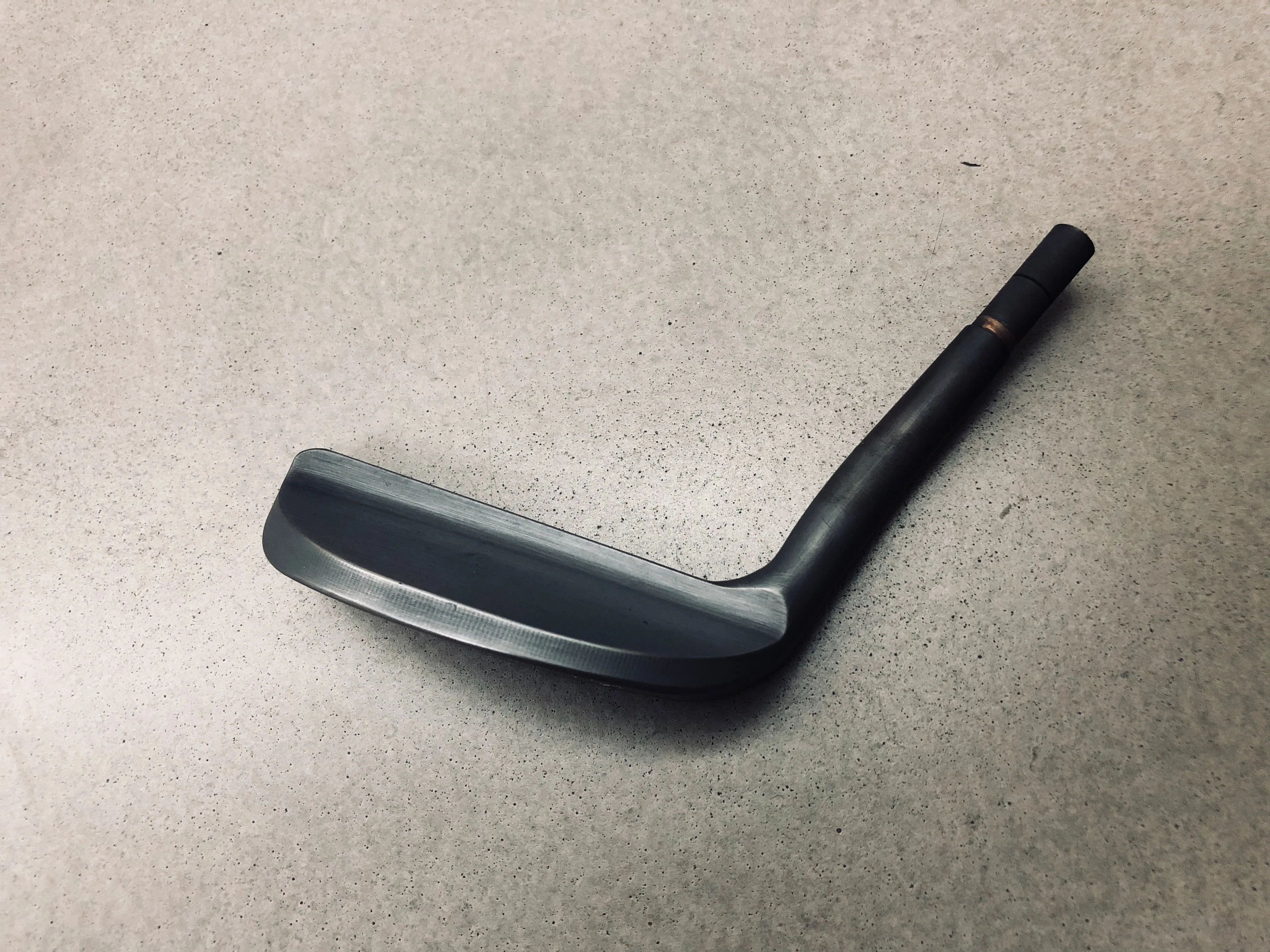 Smoke Black Head Only Yamada Golf Razor Left-handed Putter