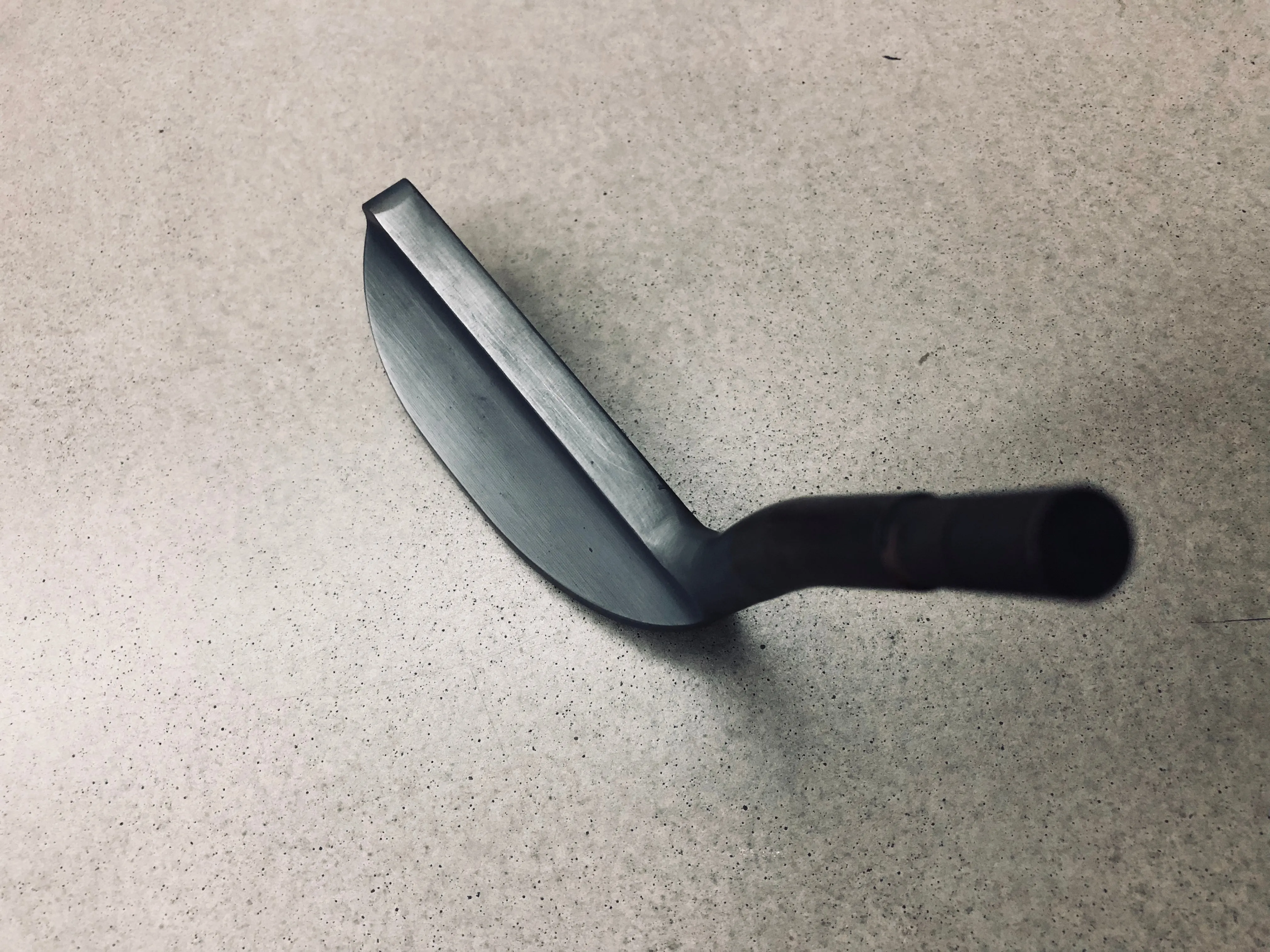 Smoke Black Head Only Yamada Golf Razor Left-handed Putter