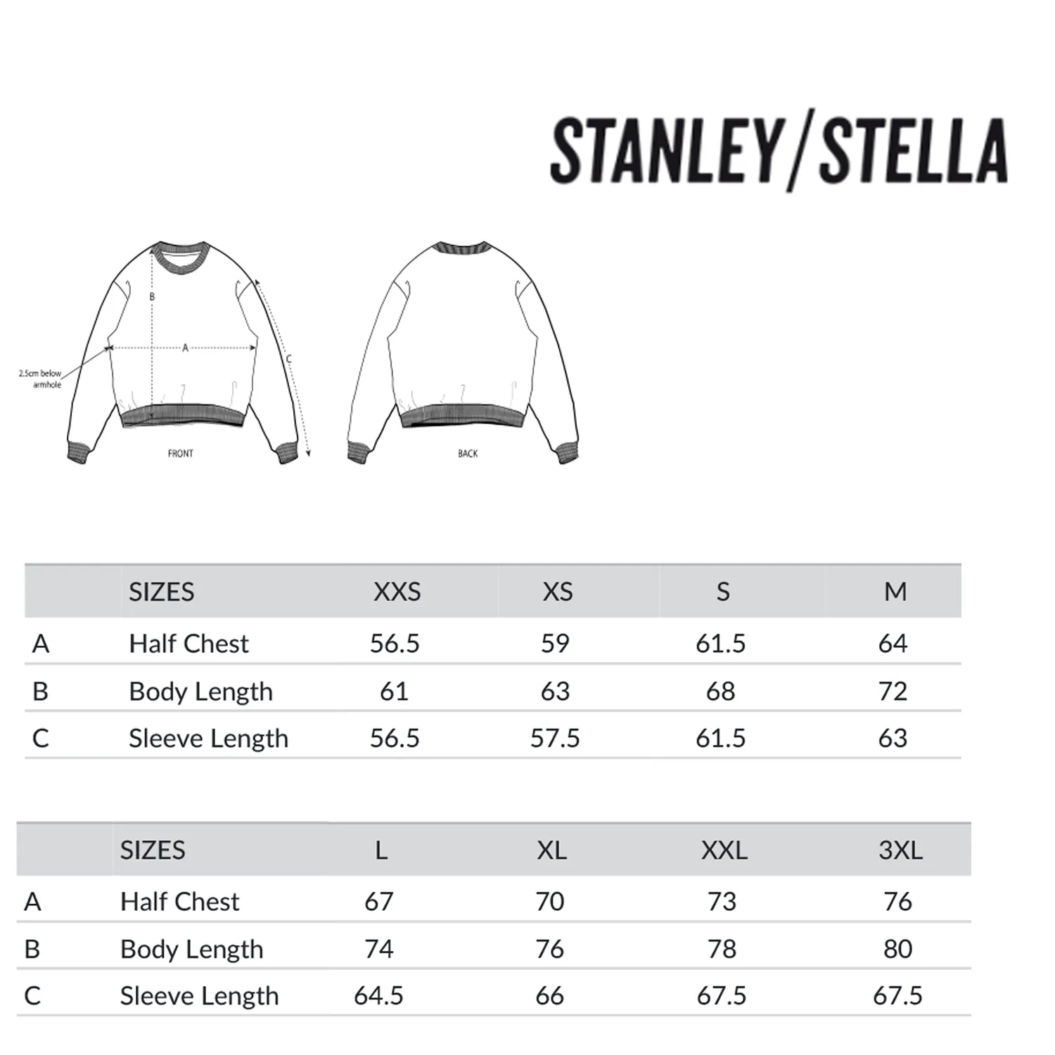 Stanley Stella Ledger Dry sweatshirt STSU798