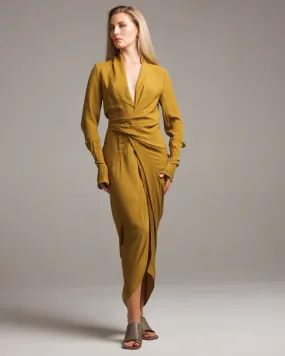 Sulphate Wrap Dress