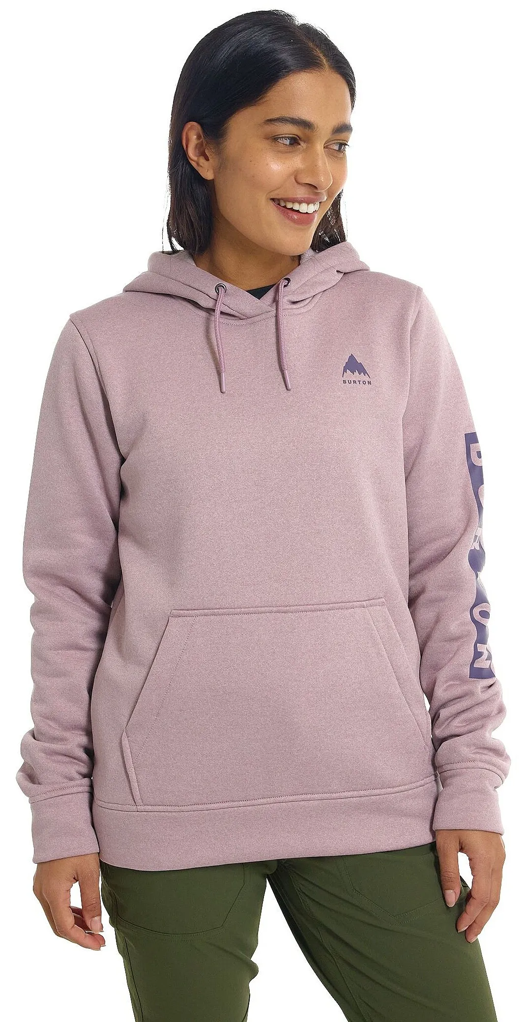 sweatshirt Burton Oak Pullover - Elderberry Heather - women´s