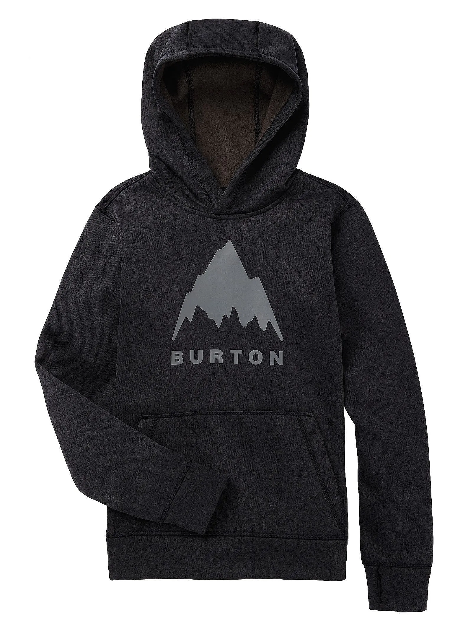 sweatshirt Burton Oak Pullover - True Black Heather - unisex junior