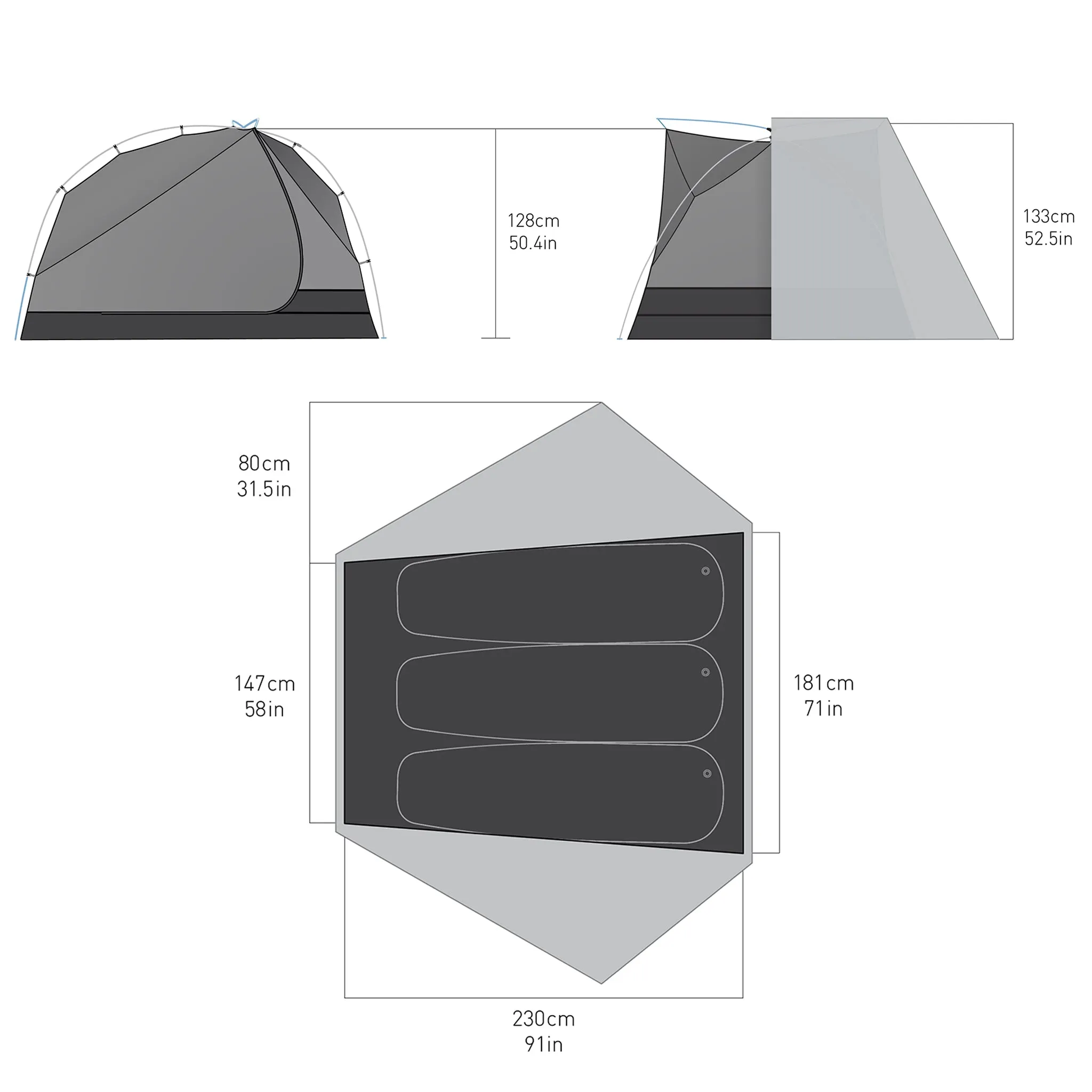 Telos Ultralight Tent