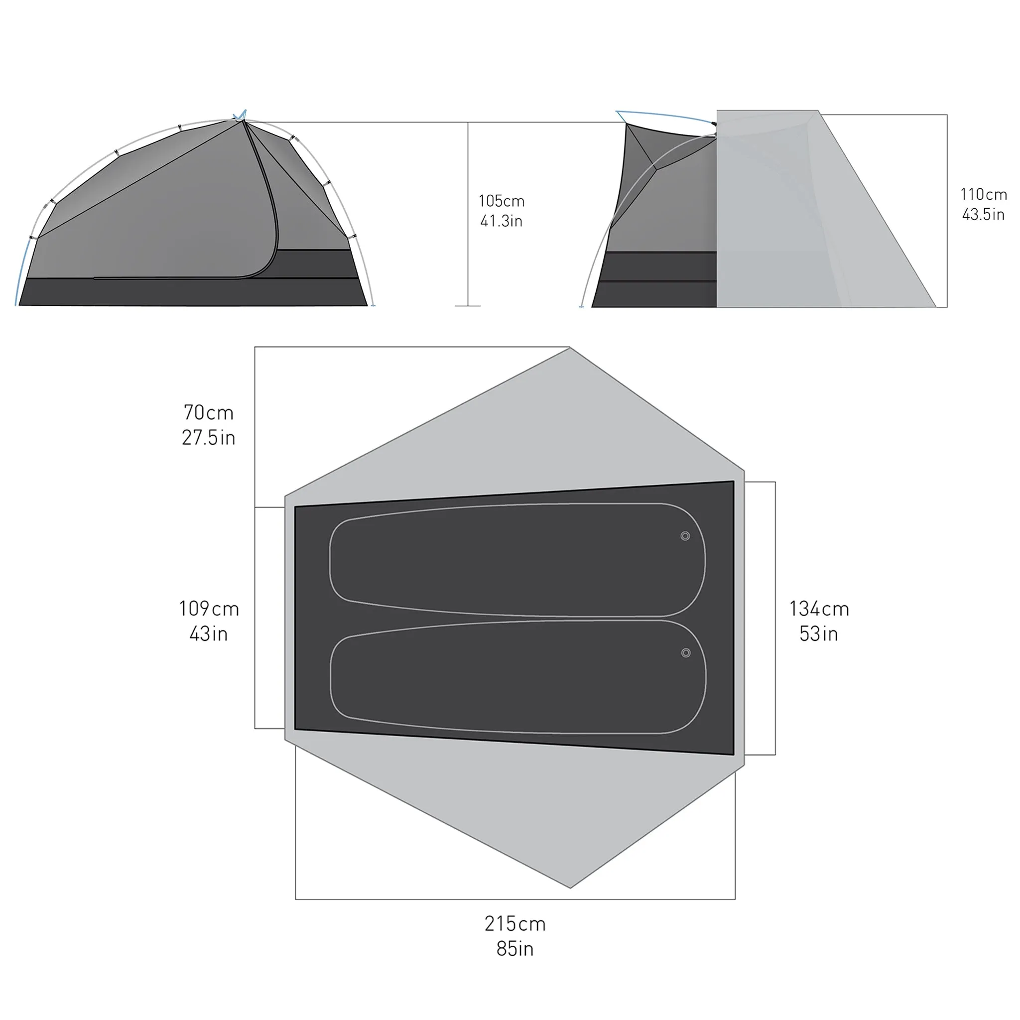 Telos Ultralight Tent