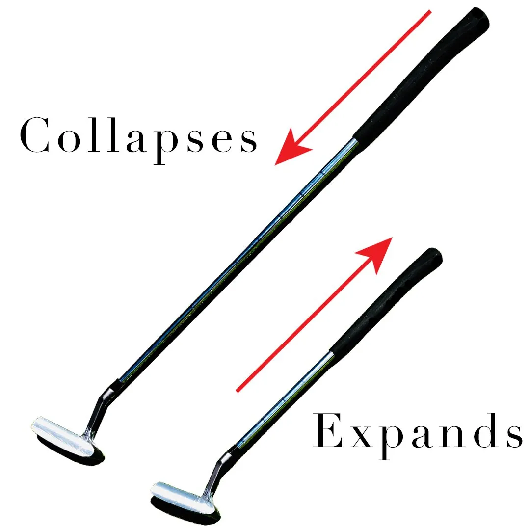 Travel Putter with Telescoping/Collapsing Feature - Anser Style