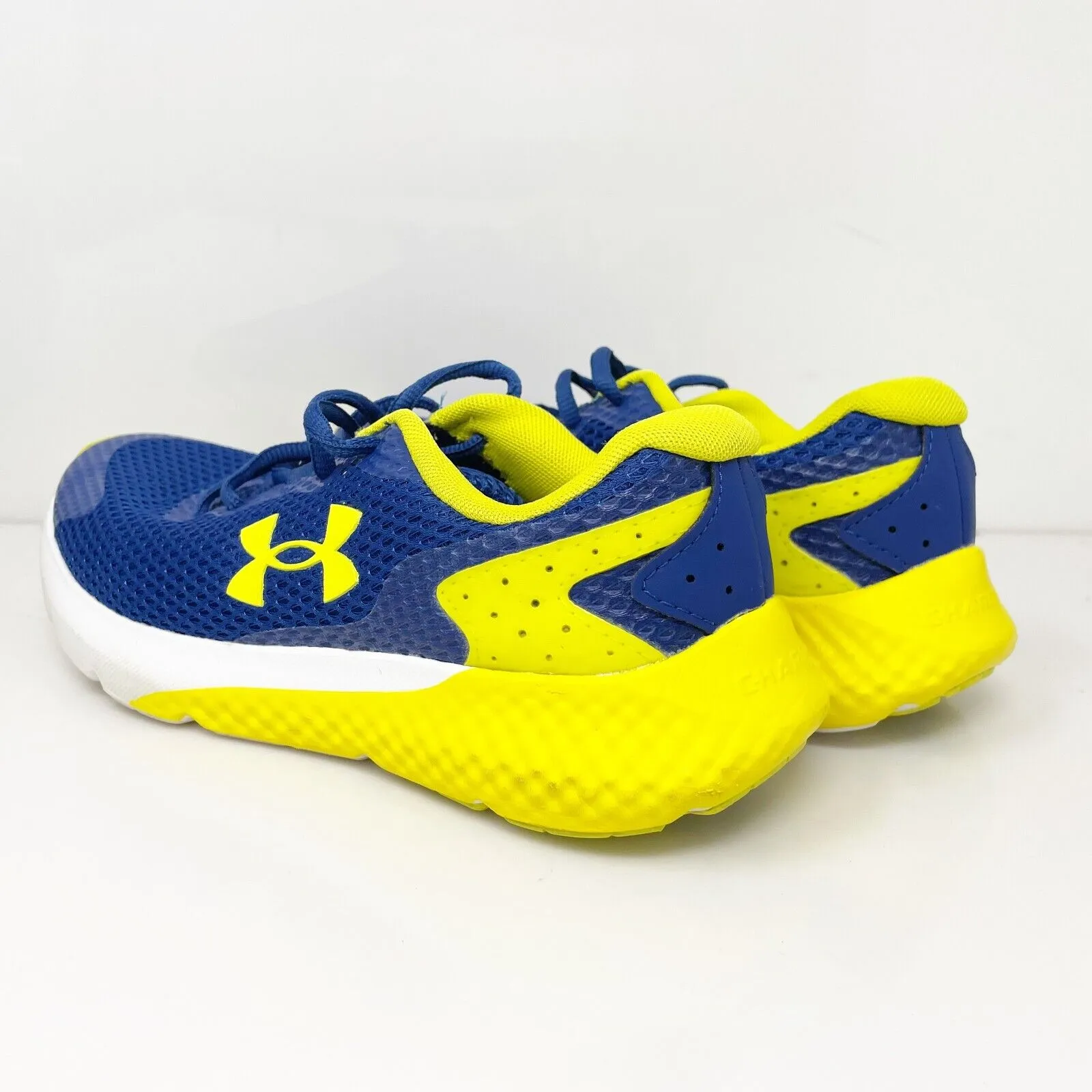 Under Armour Boys Charged Rogue 3 3024981-401 Blue Running Shoes Sneakers 5.5Y