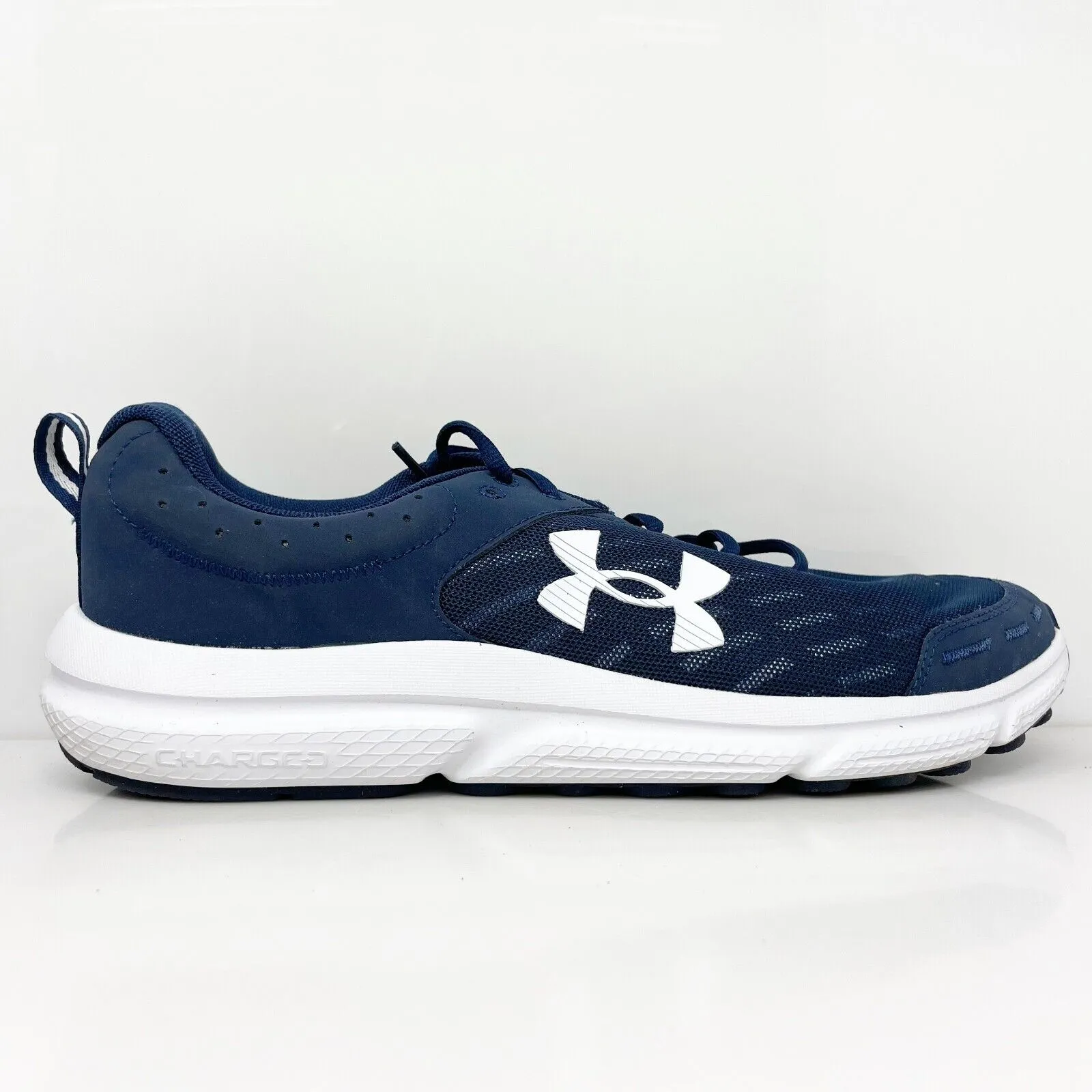 Under Armour Mens Charged Assert 10 3026175-400 Blue Running Shoes Sneakers 11