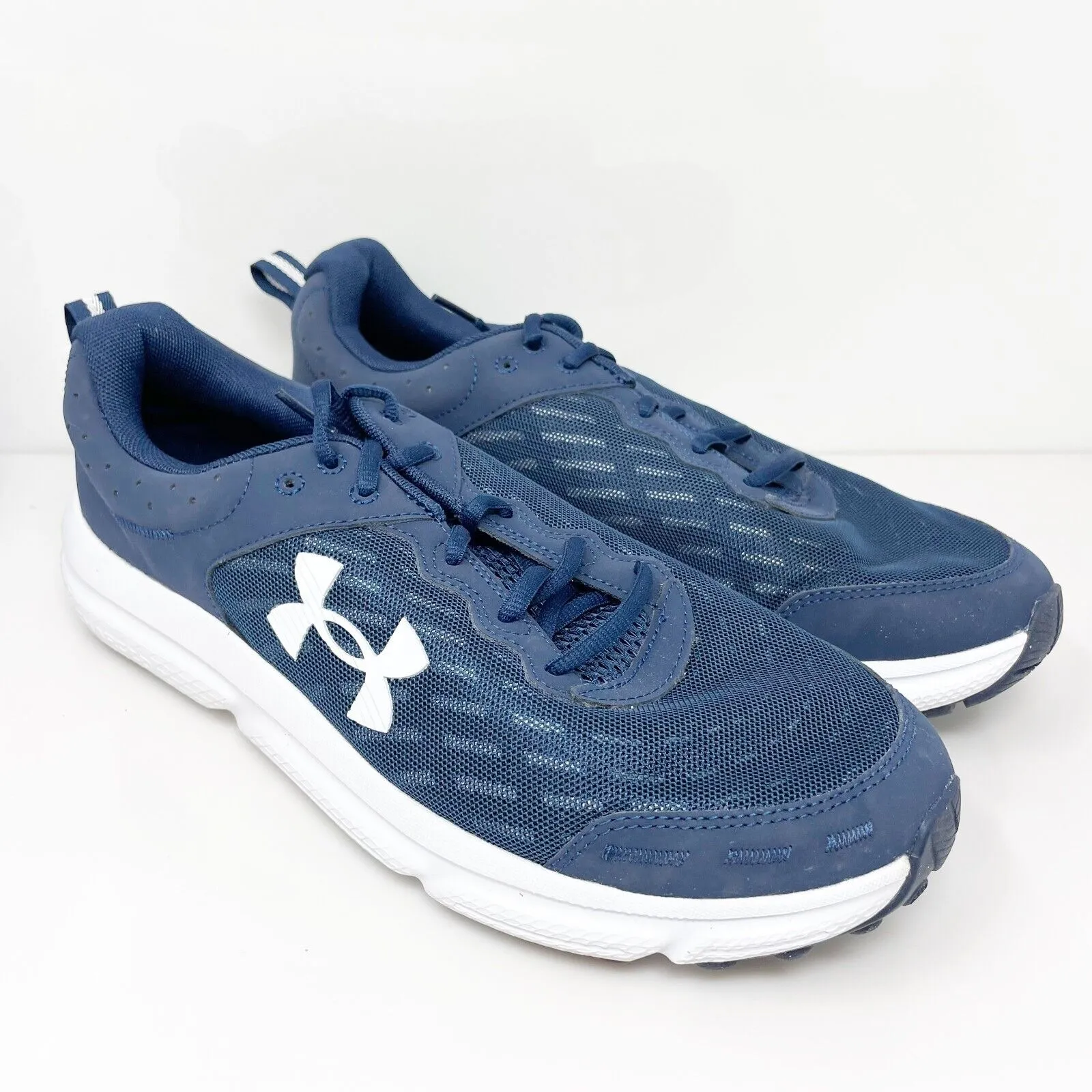 Under Armour Mens Charged Assert 10 3026175-400 Blue Running Shoes Sneakers 11