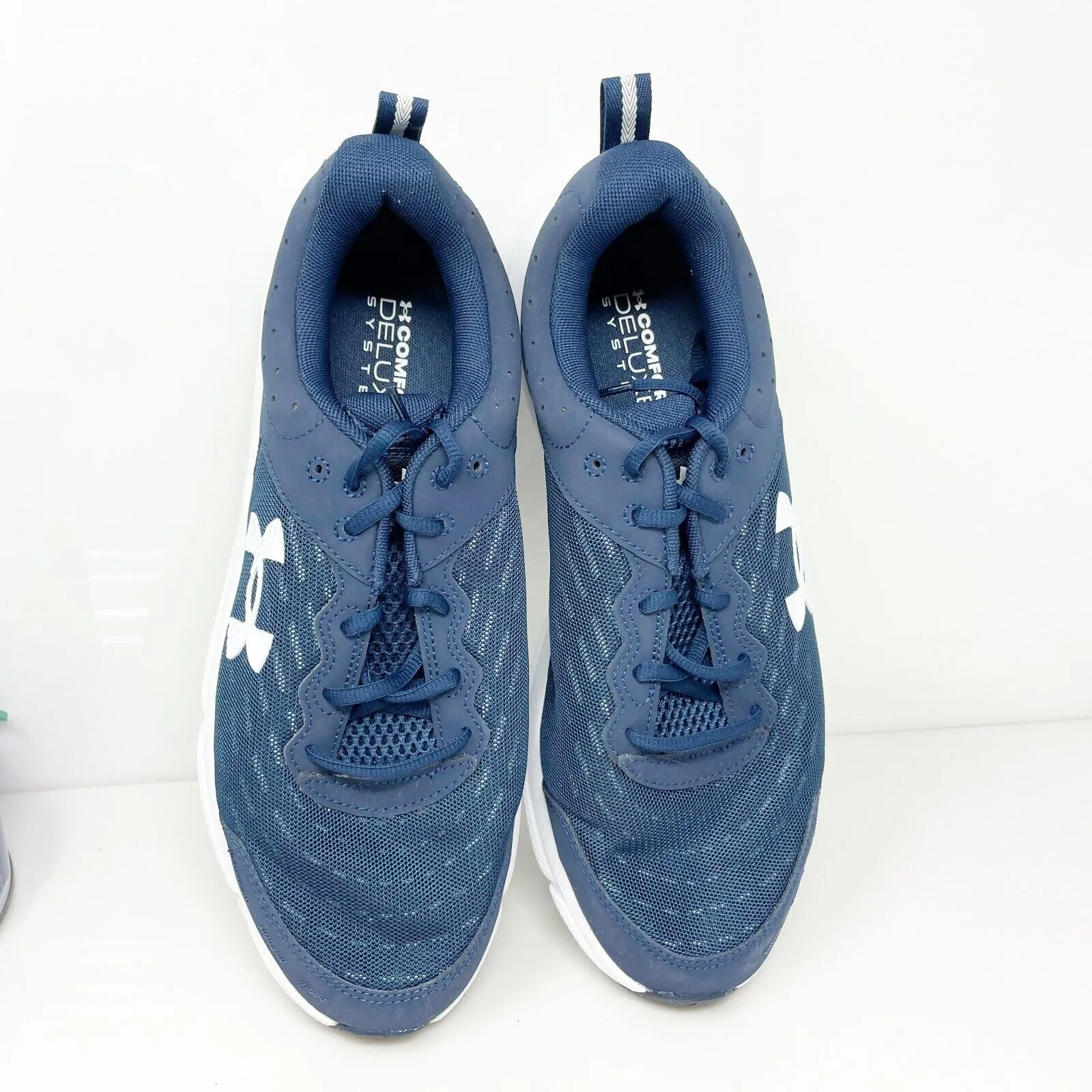 Under Armour Mens Charged Assert 10 3026175-400 Blue Running Shoes Sneakers 11