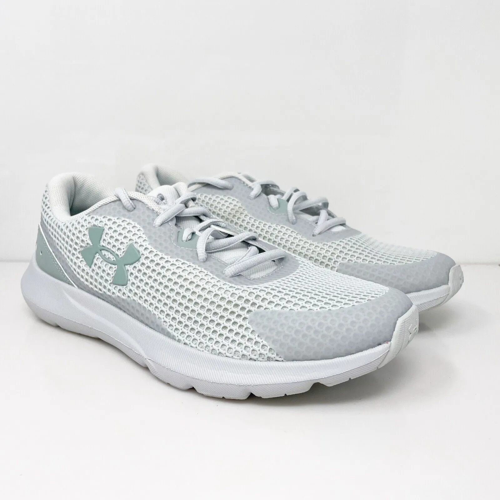 Under Armour Womens Surge 3 3024894-112 Gray Running Shoes Sneakers Size 8.5