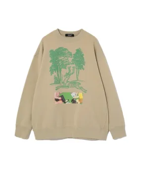 Undercover Deer Sweatshirt (Beige)