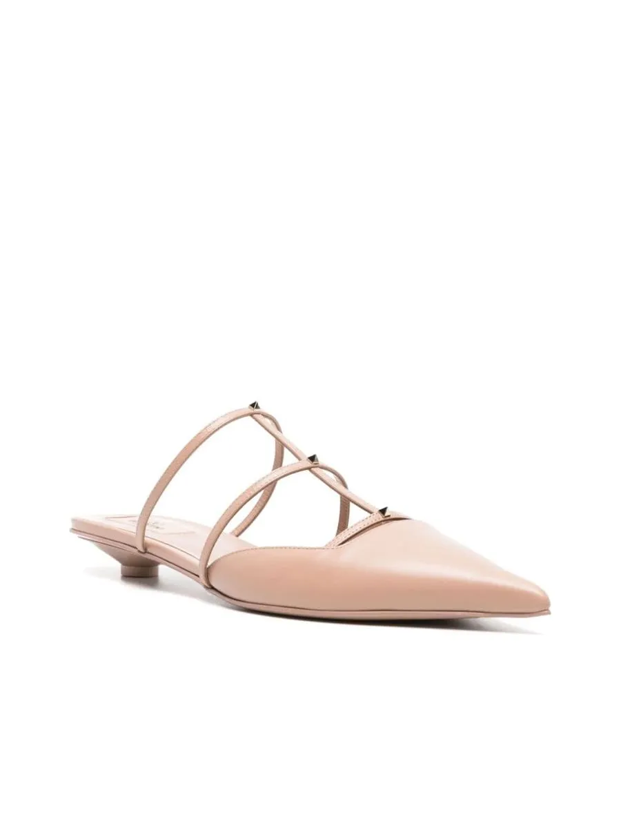 Valentino Garavani Rockstud Pointedtoe Flats