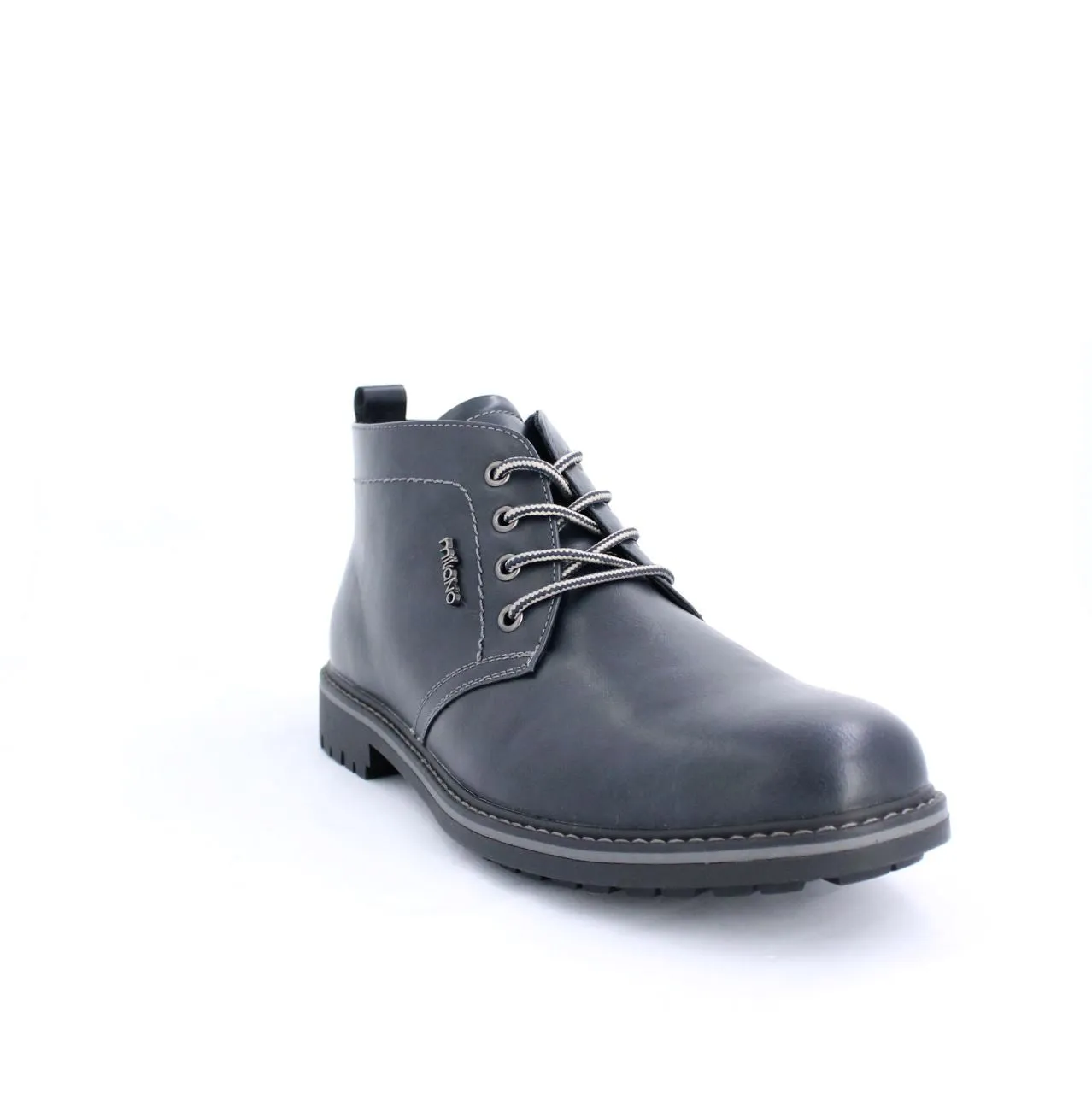 VALTTERI MENS ANKLE BOOTS-NAVY