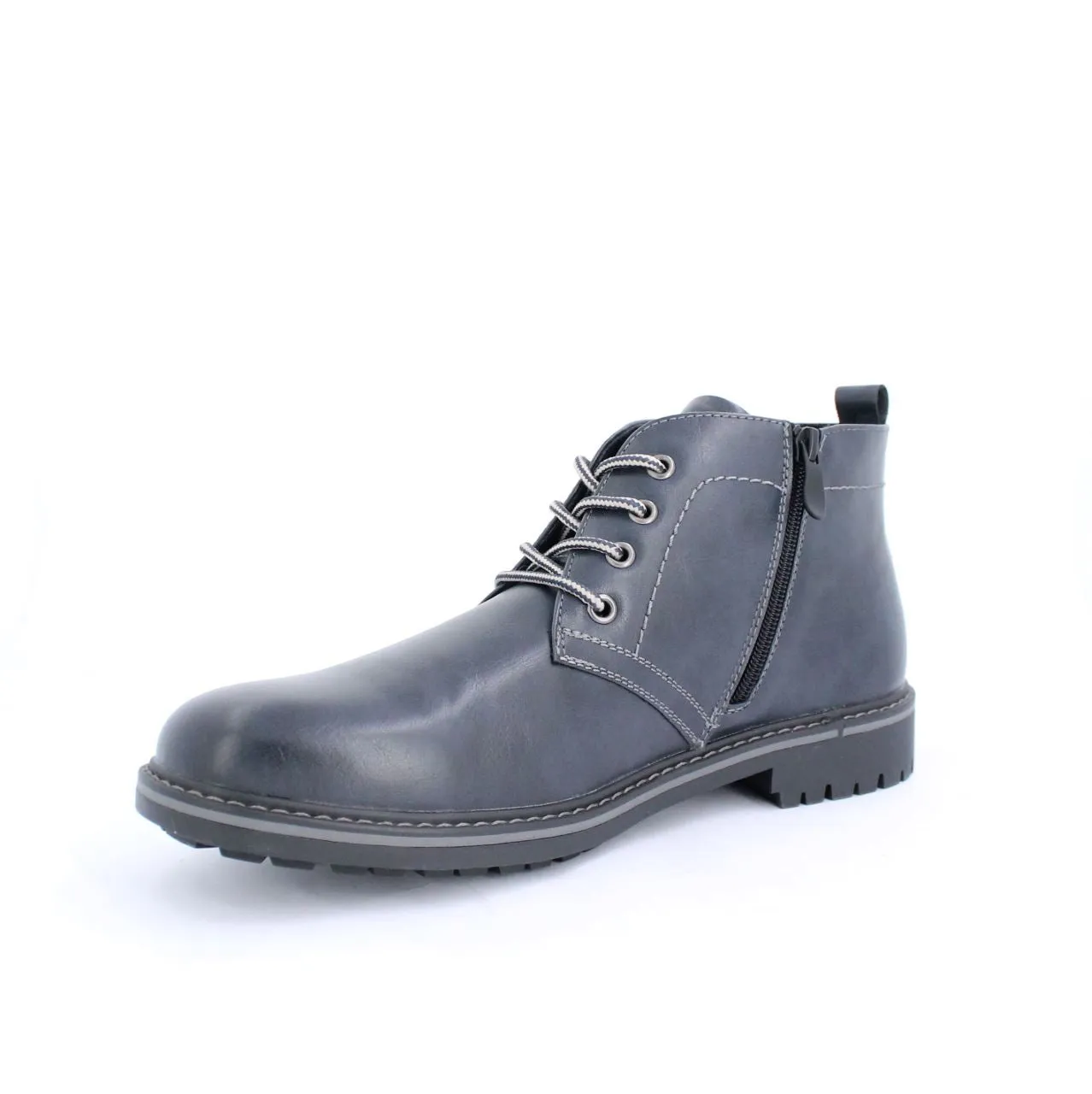 VALTTERI MENS ANKLE BOOTS-NAVY