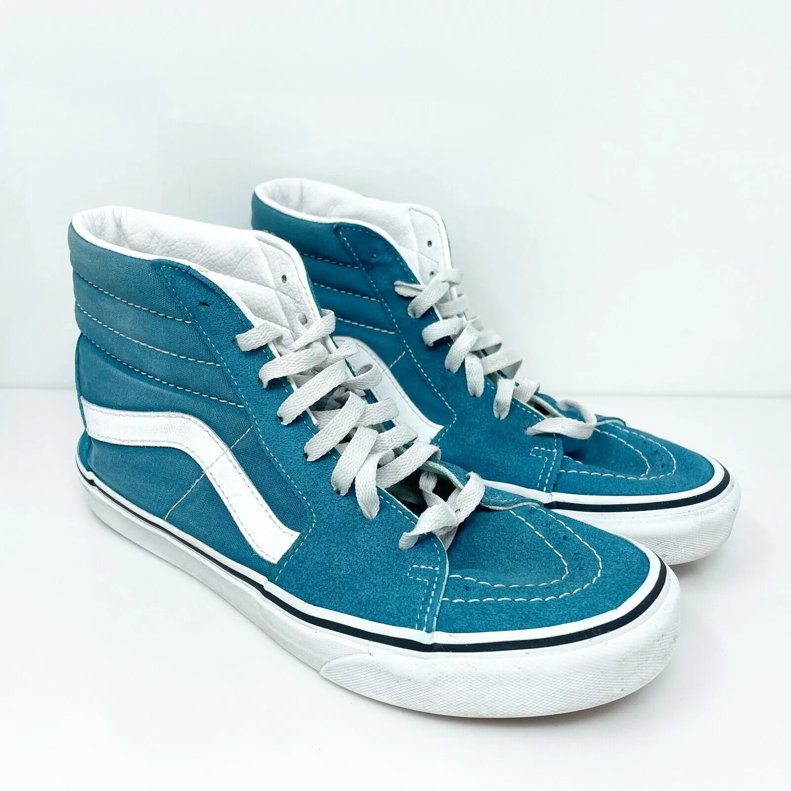 Vans Unisex Sk8 Hi 751505 Blue Casual Shoes Sneakers Size M 7.5 W 9