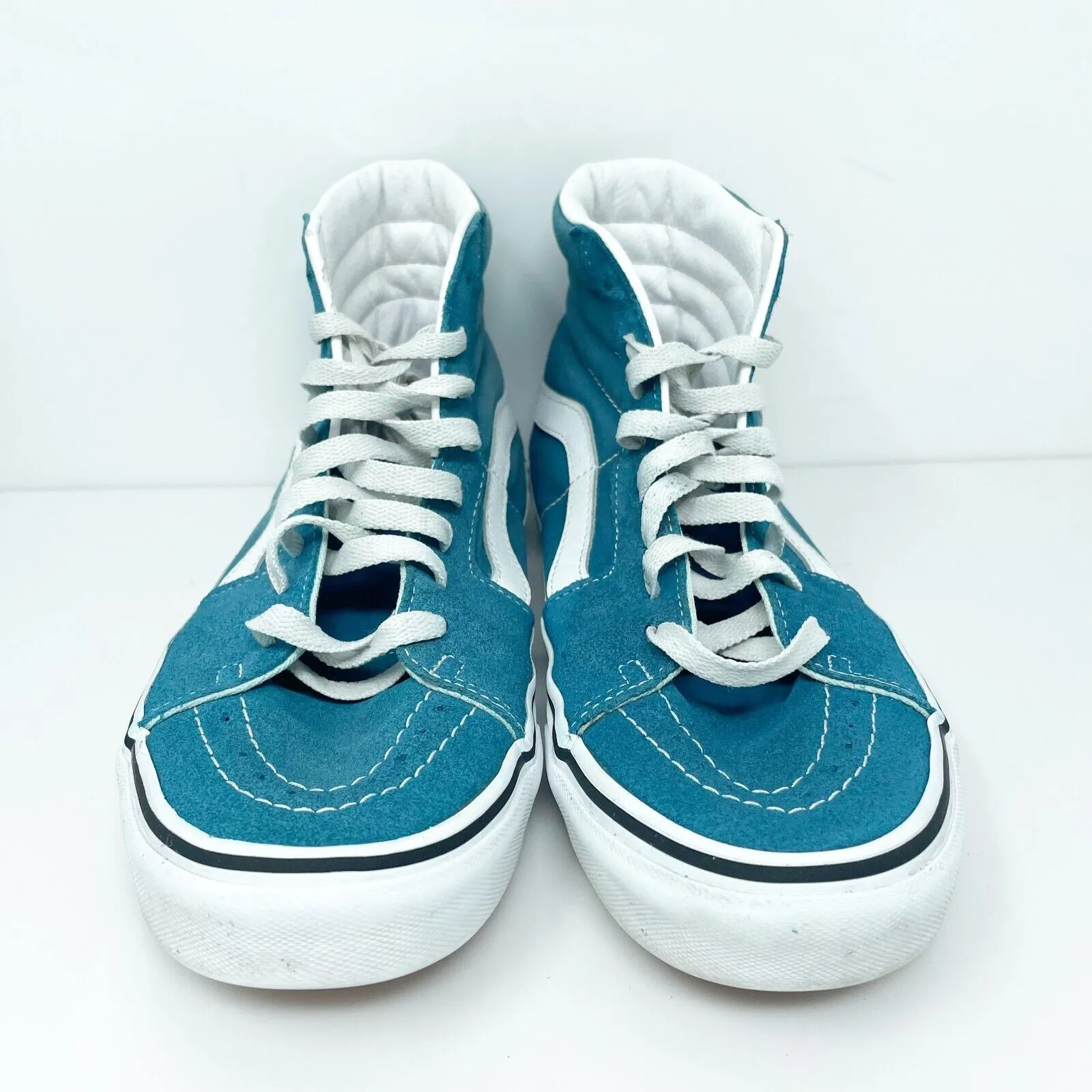 Vans Unisex Sk8 Hi 751505 Blue Casual Shoes Sneakers Size M 7.5 W 9