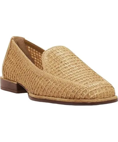 Vince Camuto Women's Dalanda Raffia Loafers In Natural