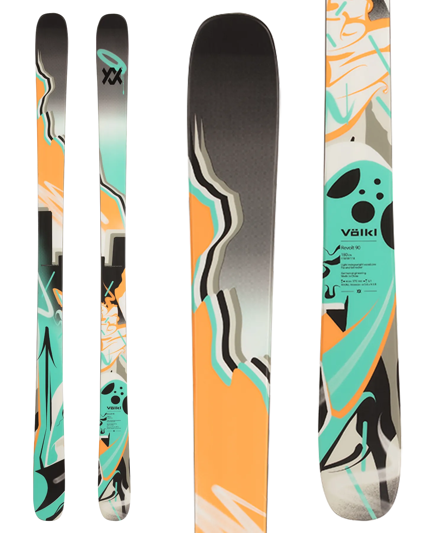 Volkl Revolt 90 Snow Skis - 2025