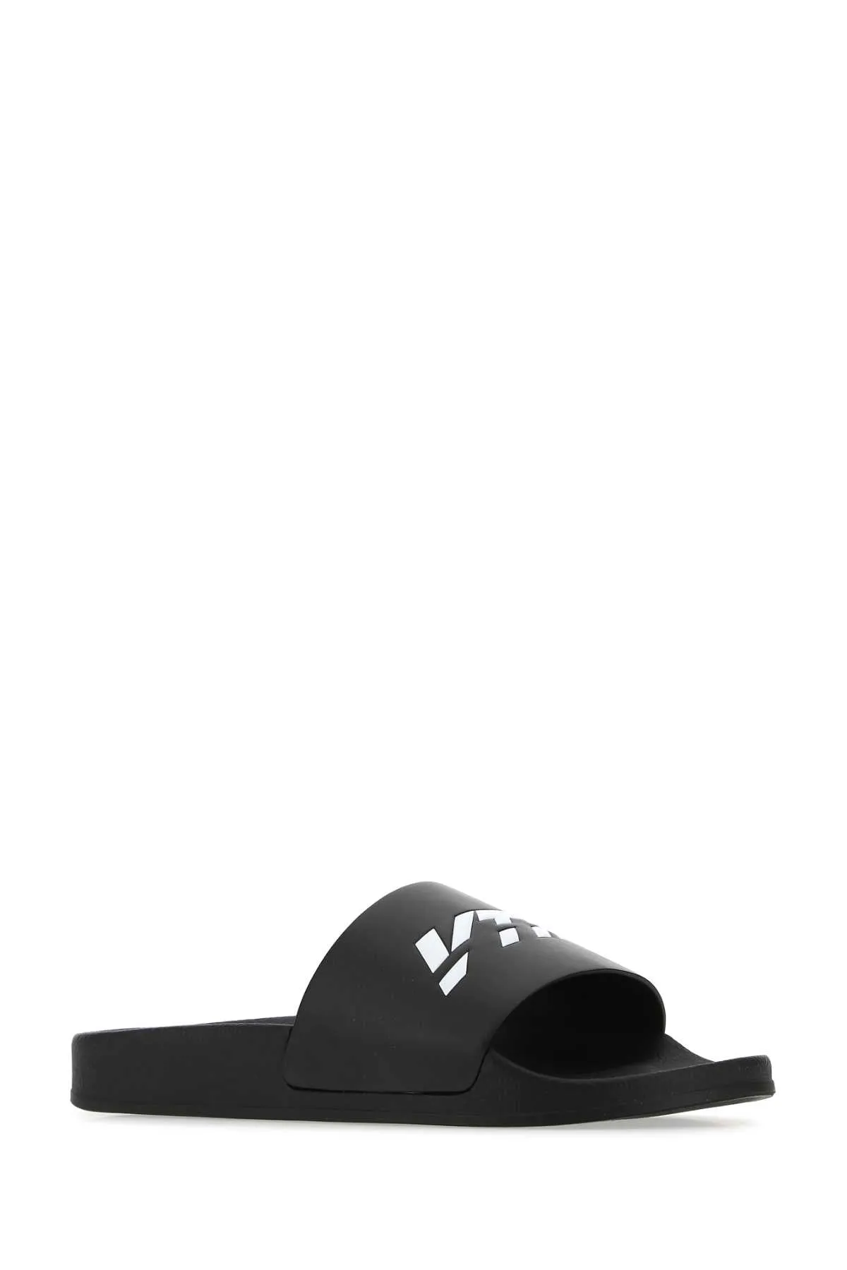 Vtmnts Black Rubber Slippers