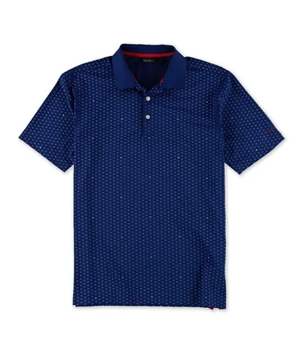 Walter Hagan Mens Star Dot Rugby Polo Shirt