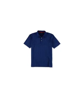 Walter Hagan Mens Star Dot Rugby Polo Shirt