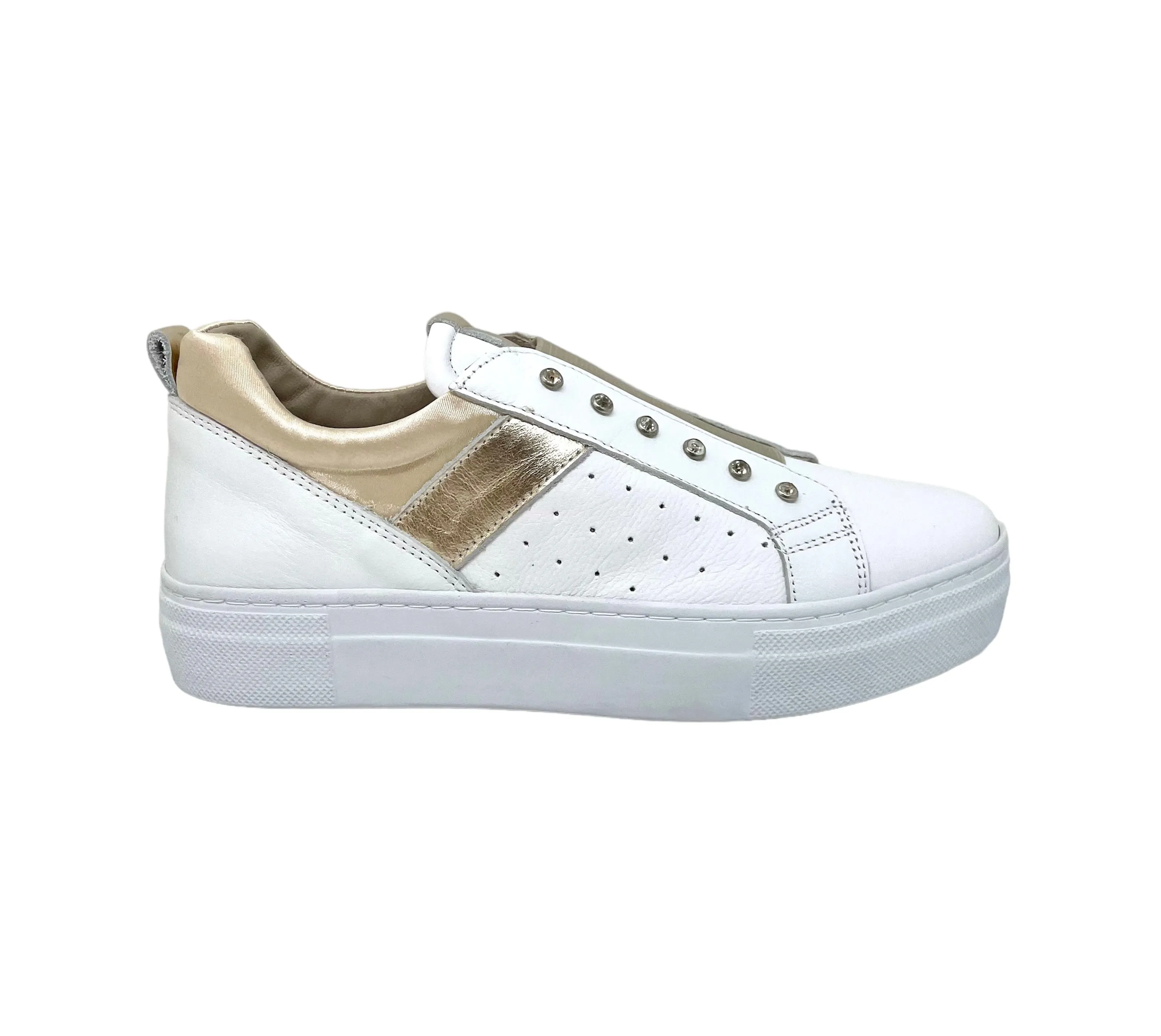 WAVE Belini 23040 Blanc Leather Sneakers