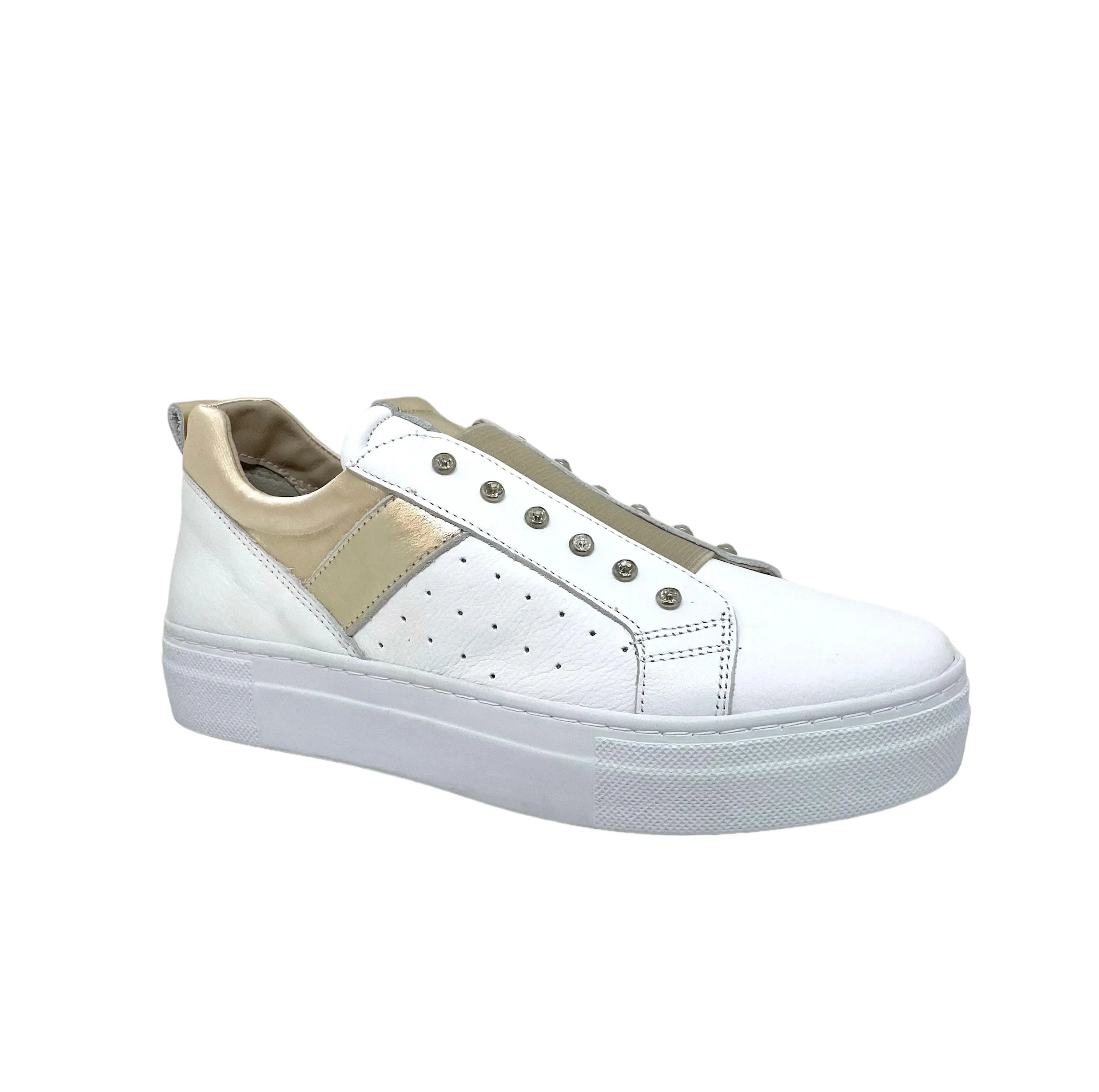 WAVE Belini 23040 Blanc Leather Sneakers