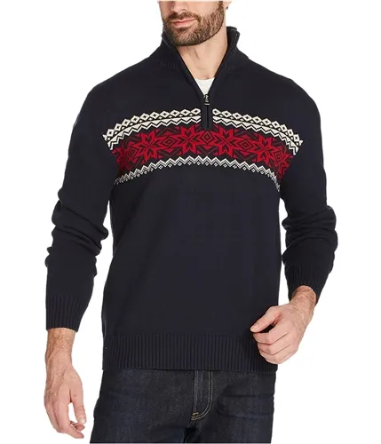 Weatherproof Mens Zip Ski Pullover Sweater